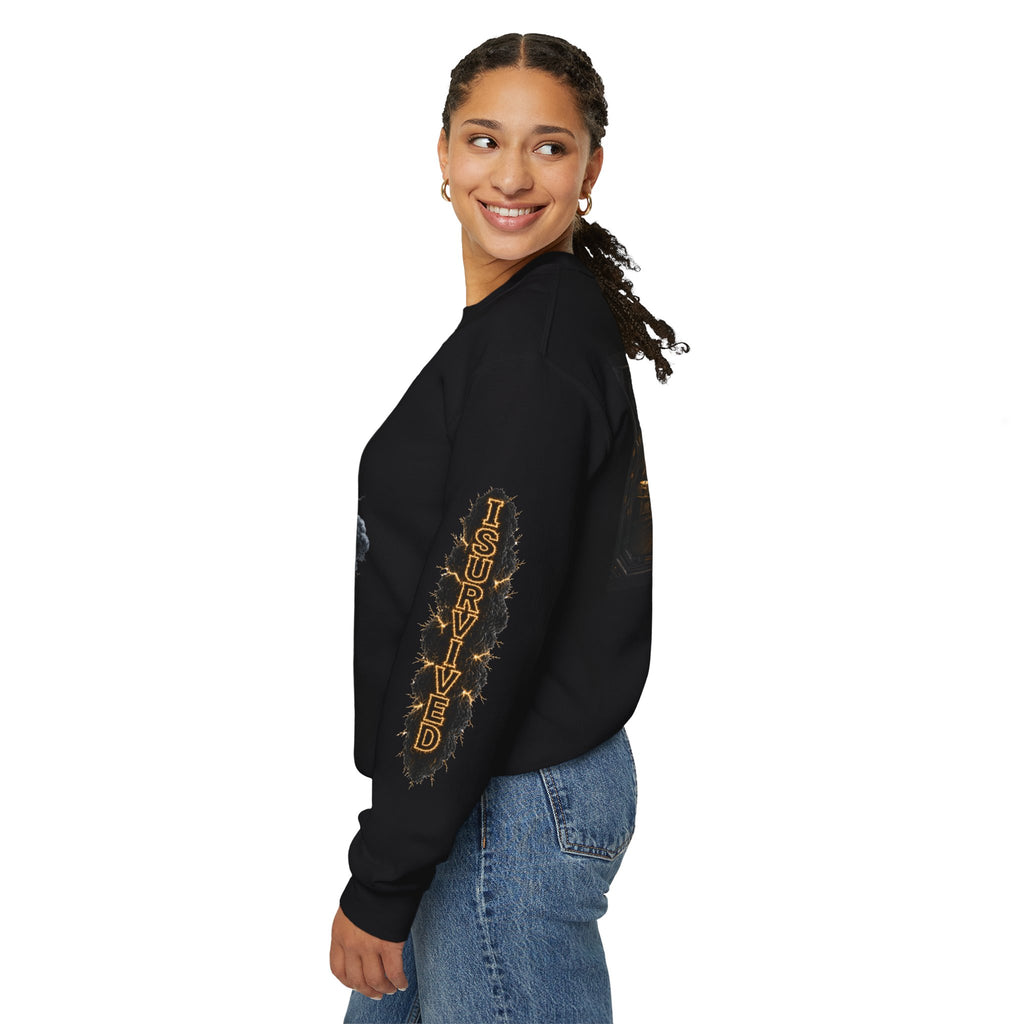 I Survived 2020 — Director's Cut Original Design Teaser Tee | Season 1 Premiere Drop Unisex Heavy Blend™ Crewneck Sweatshirt (SPECIAL EDITION)