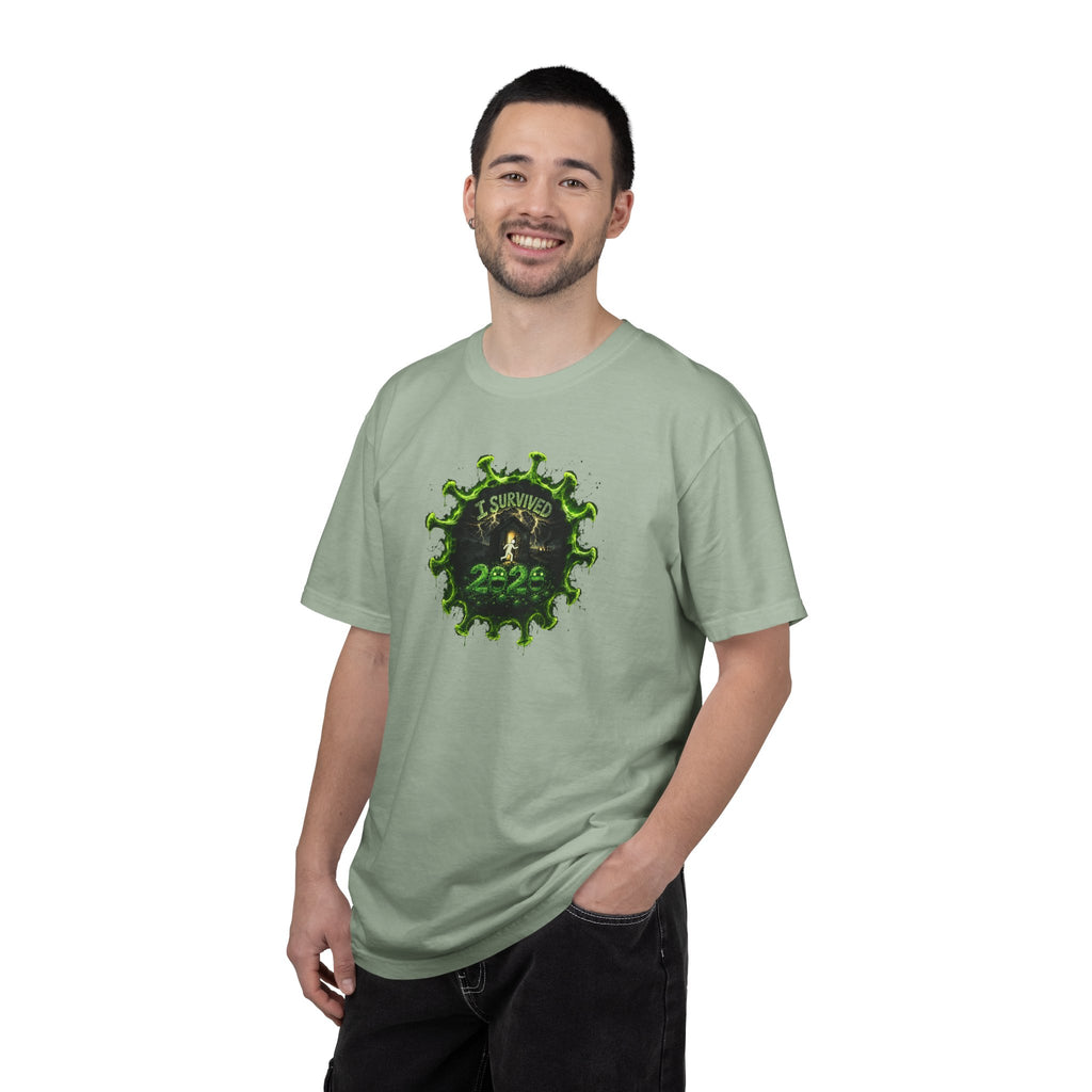 I Survived 2020 — PANDEMIC S1:E5: Director's Cut "Delivery Doomsday" Unisex Garment-Dyed T-shirt