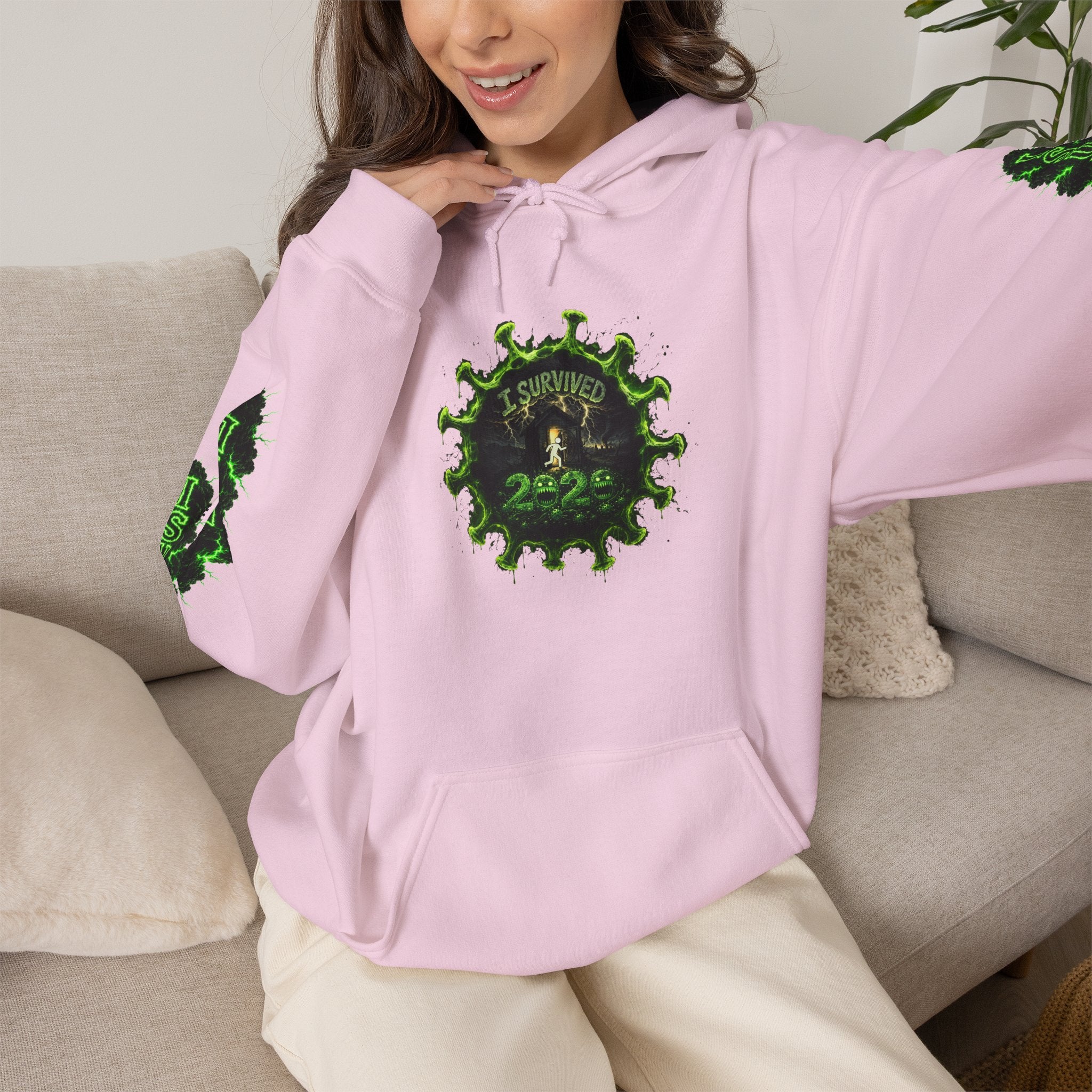 I Survived 2020 — Director's Cut S1:E4 "Mask Madness Mayhem Moment" | Pandemic Edition Hoodie Sweatshirt