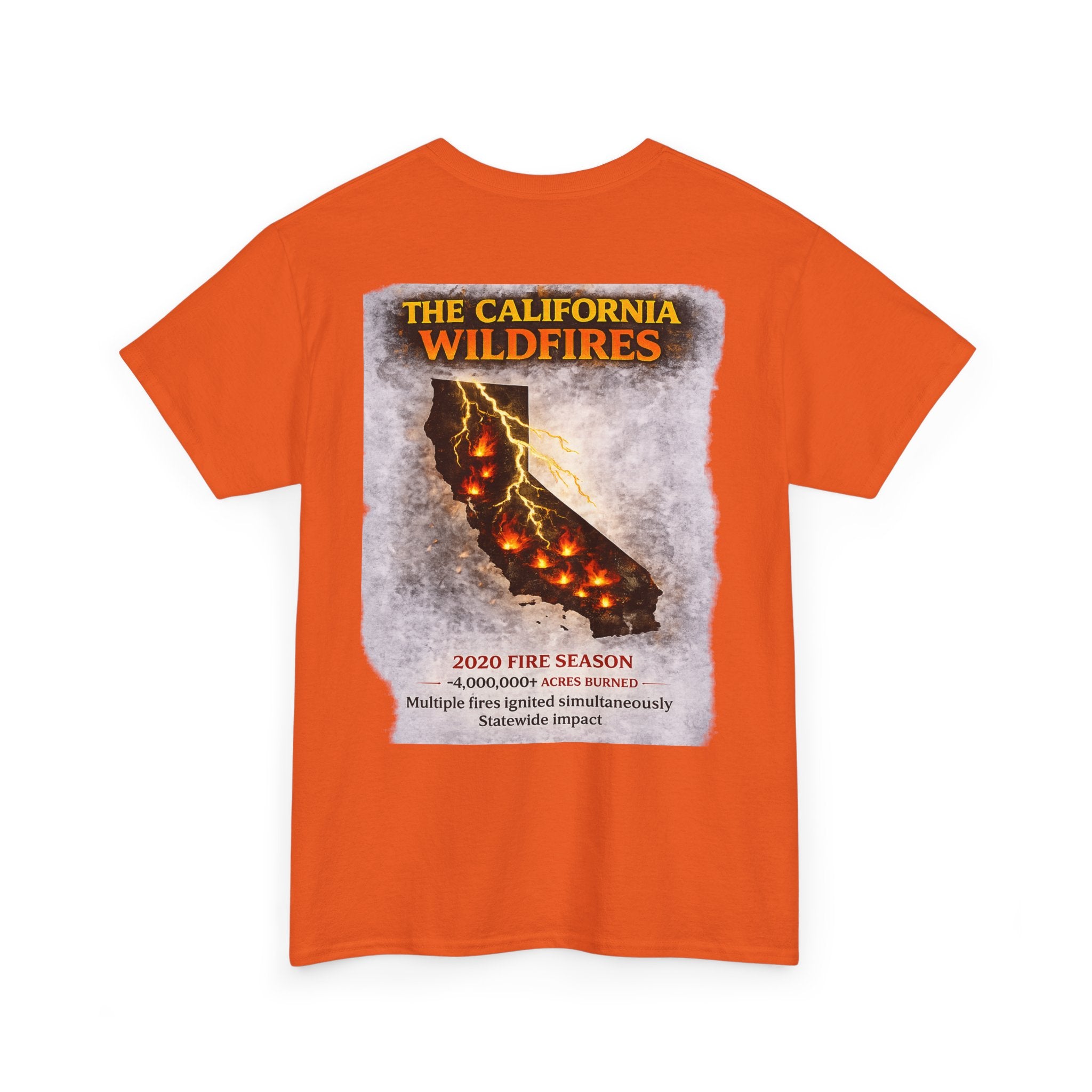 I Survived 2020 — Director's Cut S2:E3 "The California Wildfires" | Wildfire Edition Memorial Unisex Heavy Cotton Tee
