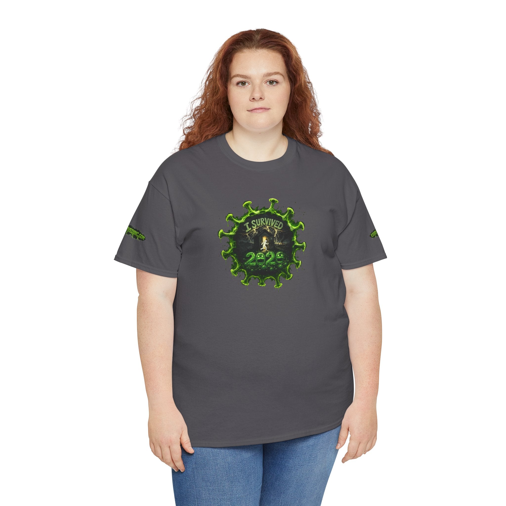 I Survived 2020 — PANDEMIC S1:E2: Director's Cut Special Edition "The Coming of COVID" Unisex Heavy Cotton Tee