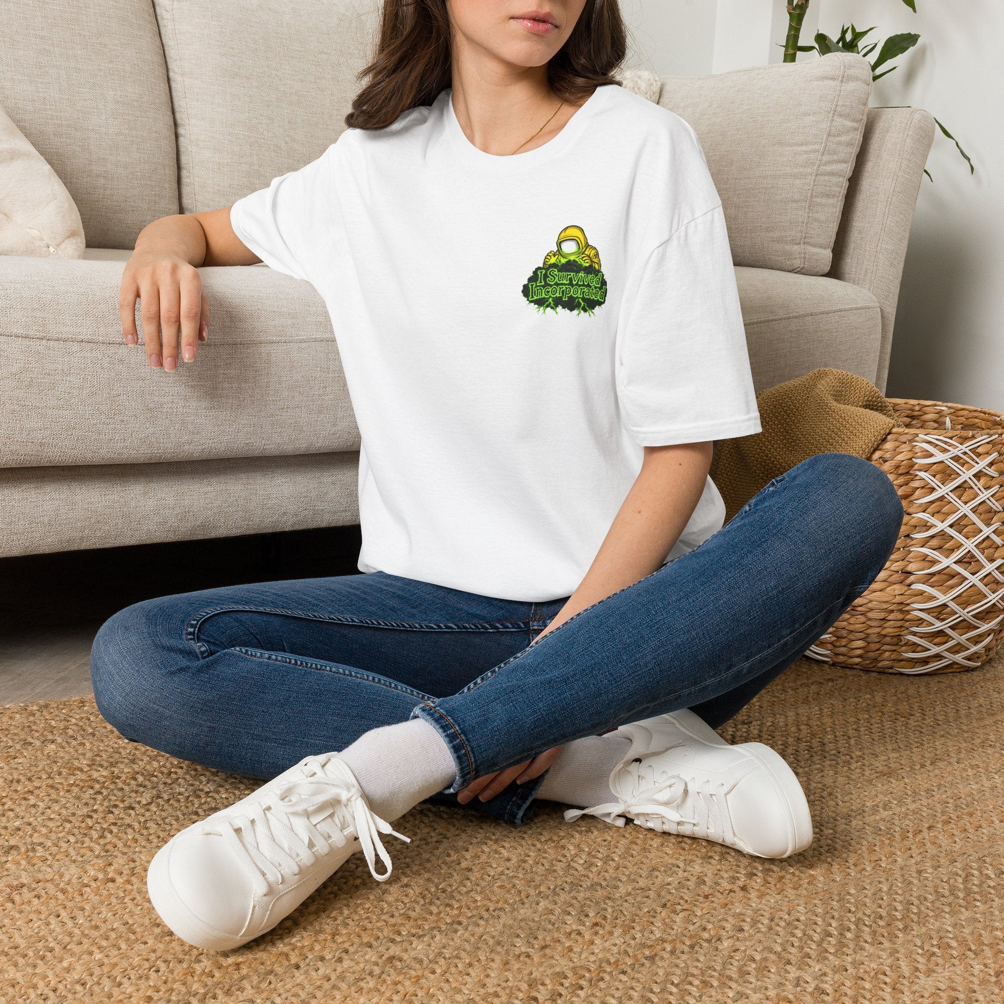 I Survived 2020 — "Please Stand By" Test Pattern Toxic Signal Tee Summer Premiere Unisex Softstyle T-Shirt
