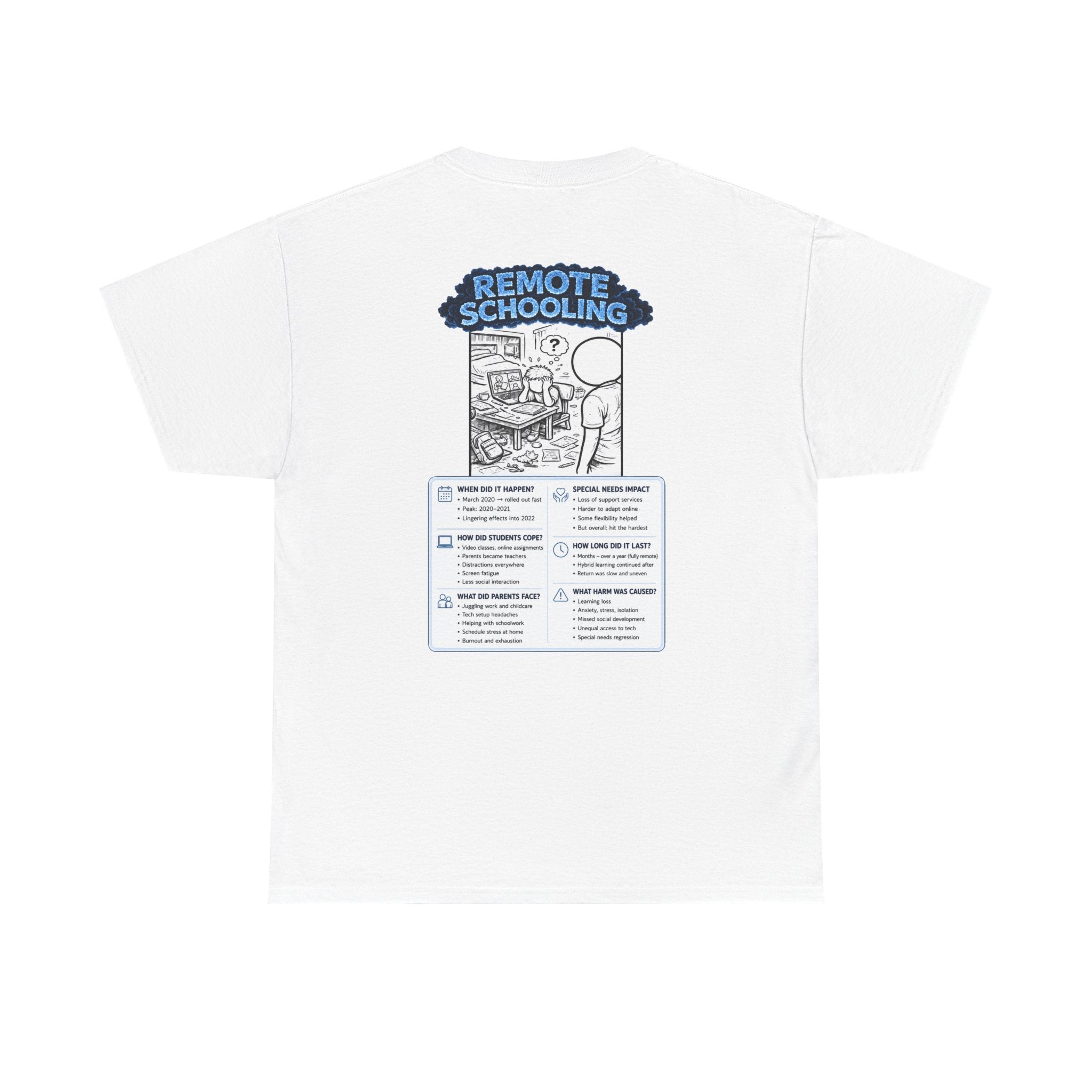 I Survived 2020 — LOCKDOWN S3:E3: "Remote Schooling" Documentary Tee