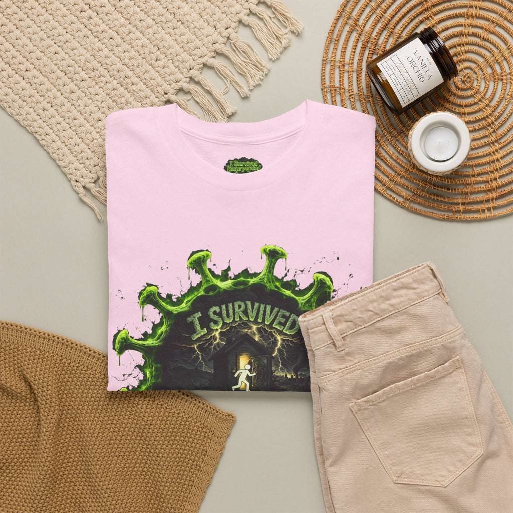 I Survived 2020 — Director's Cut S1:E4 "Mask Madness Mayhem Moment" | Pandemic Edition Unisex Heavy Cotton Tee