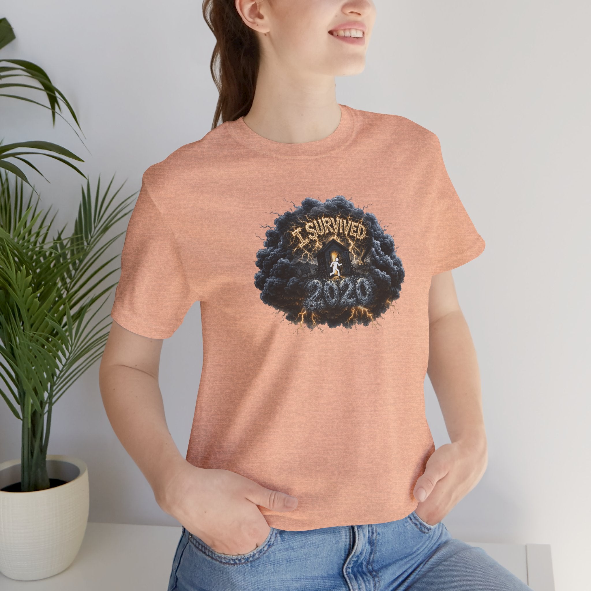 I Survived 2020 — Original PILOT Design: Director's Cut Unisex Jersey Short Sleeve Tee