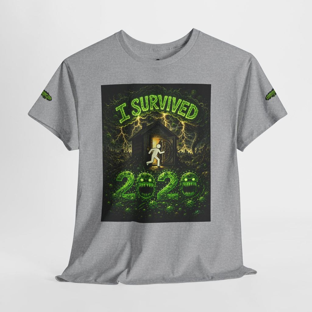 I Survived 2020 — S1:E1 "COVID-19: The Coronavirus" | Pandemic Edition Unisex Heavy Cotton Tee (SPECIAL EDITION)