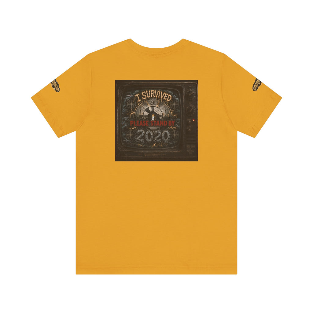 I Survived 2020 — "Please Stand By" Test Pattern Tee Special Edition Summer Premier Unisex Jersey Short Sleeve Tee