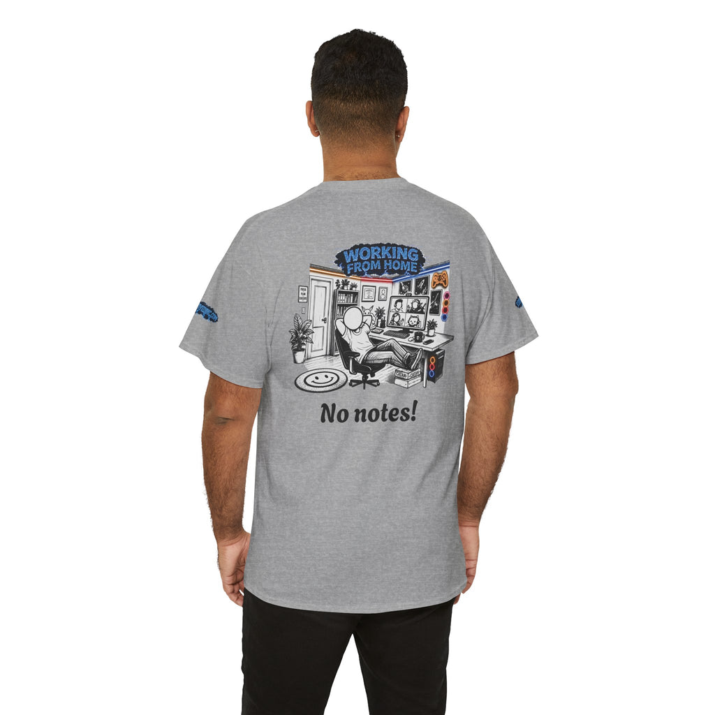 I Survived 2020 — LOCKDOWN S3:E4: Special Edition "Working From Home" Unisex Heavy Cotton Tee