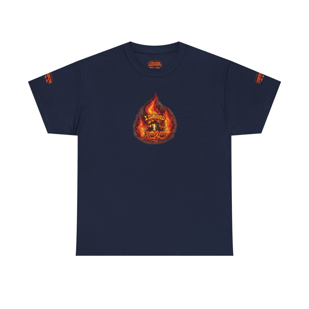 I Survived 2020 — WILDFIRES S2:E1: Director's Cut Special Edition "Berry Creek" Memorial Unisex Heavy Cotton Tee