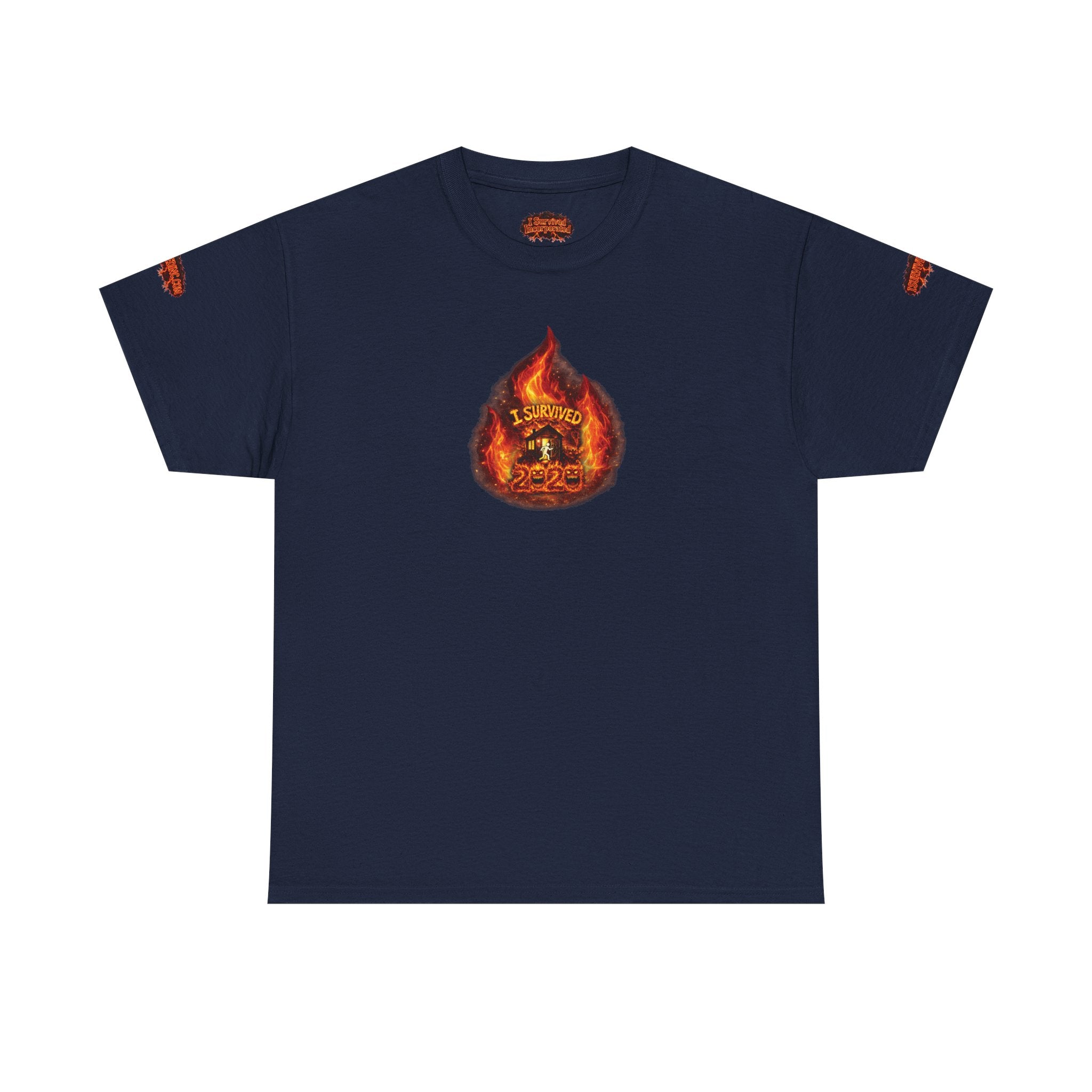 I Survived 2020 — WILDFIRES S2:E1: Director's Cut Special Edition "Berry Creek" Memorial Unisex Heavy Cotton Tee