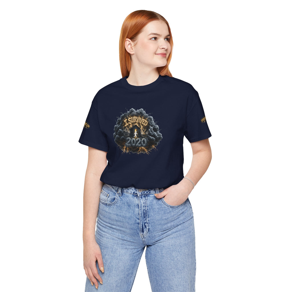 I Survived 2020 — Original PILOT Design: Director's Cut Unisex Jersey Short Sleeve Tee