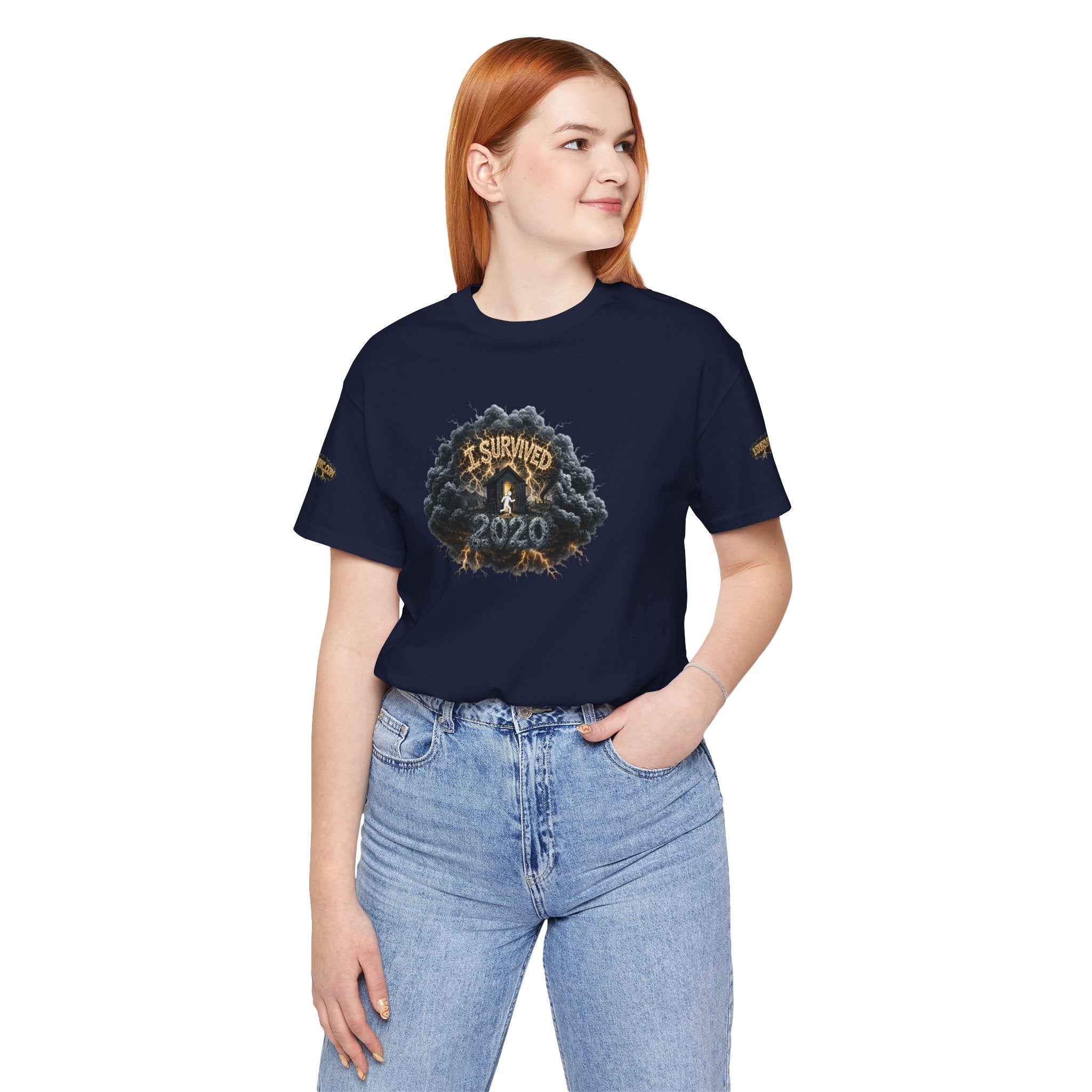 I Survived 2020 — Original PILOT Design: Director's Cut Unisex Jersey Short Sleeve Tee