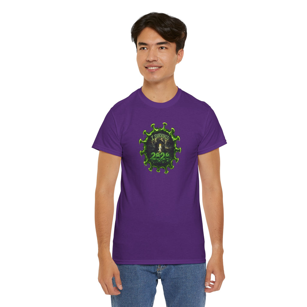 I Survived 2020 — PANDEMIC S1:E3: Director's Cut "The Jab!" Unisex Heavy Cotton Tee