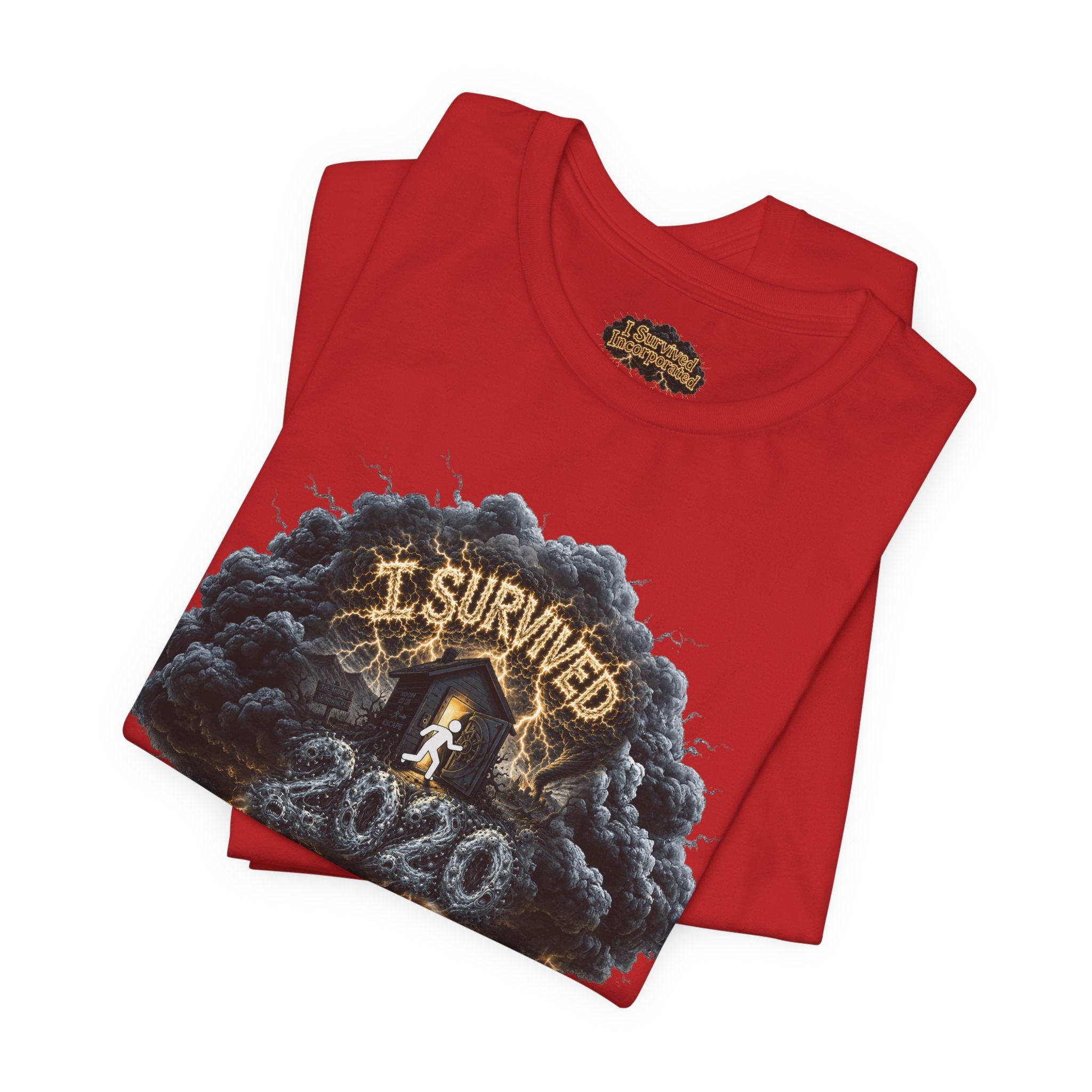 I Survived 2020 — Director's Cut Original Design Teaser Tee | Season 1 Premiere Drop Unisex Jersey Short Sleeve Tee