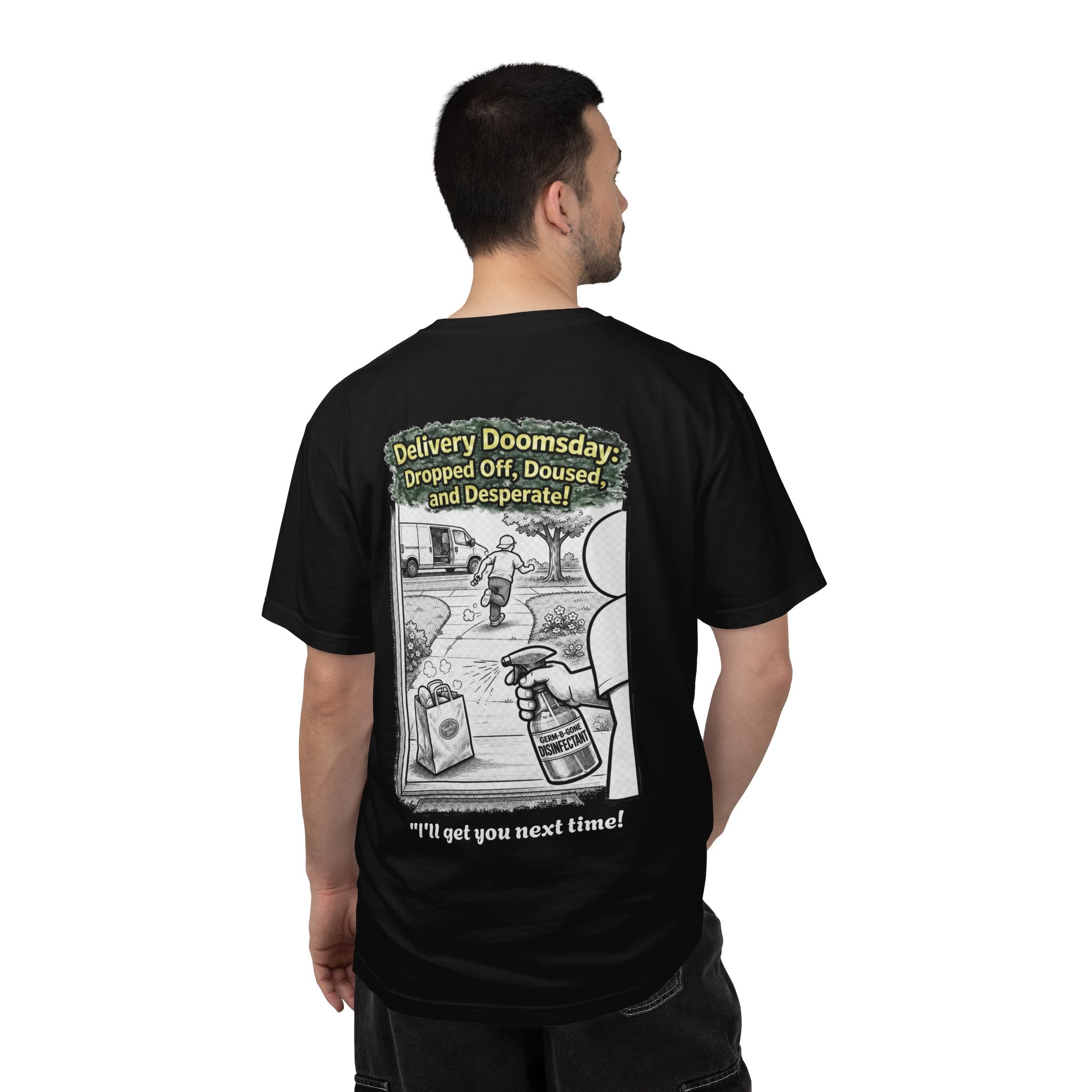 I Survived 2020 — Director's Cut S1:E5 "Delivery Doomsday" | Pandemic Edition Unisex Garment-Dyed T-shirt