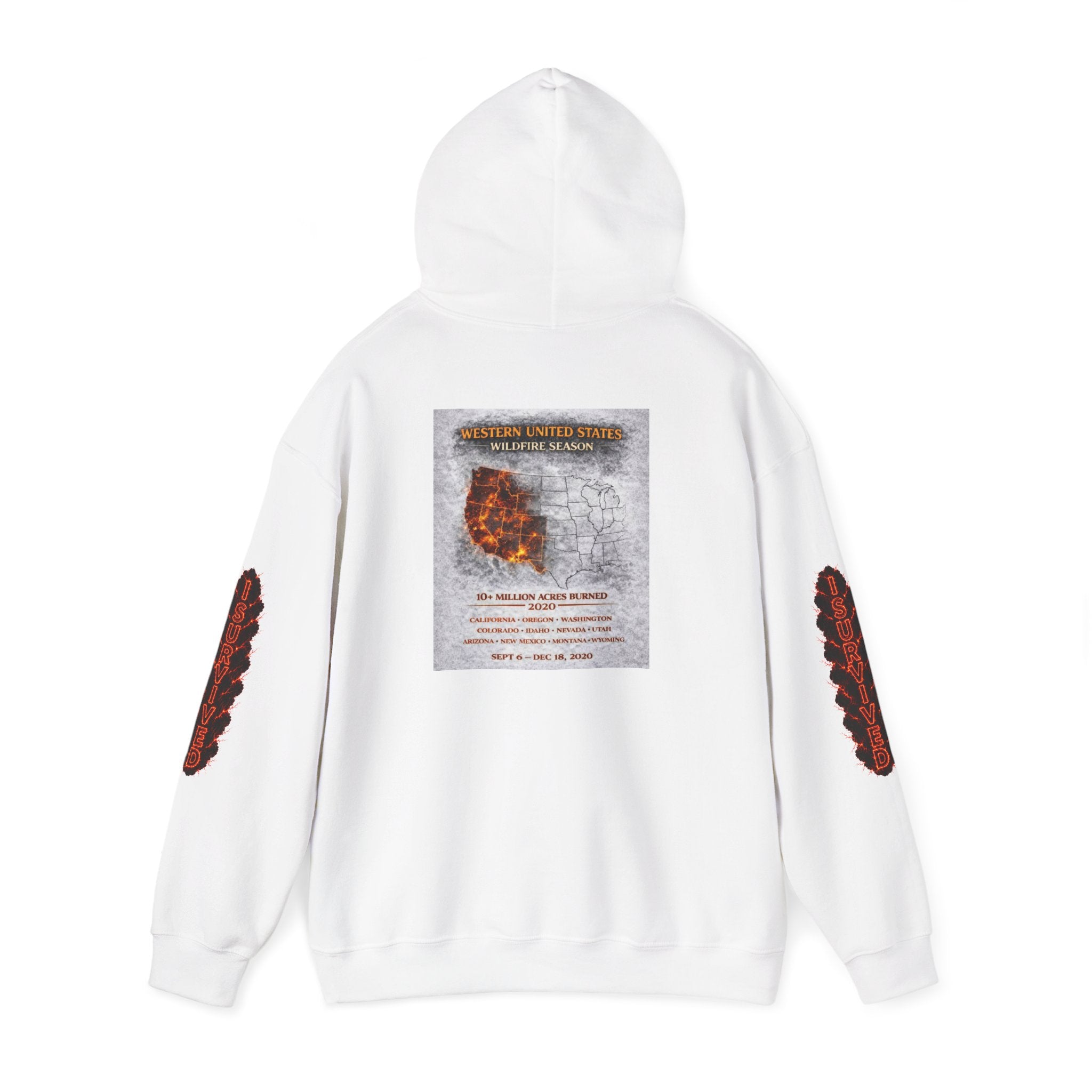 I Survived 2020 — Director's Cut S2:E4 "Western U.S. Wildfire Season" | Mid-Season Finale Pt. 1 | Wildfire Edition Memorial Hoodie Sweatshirt