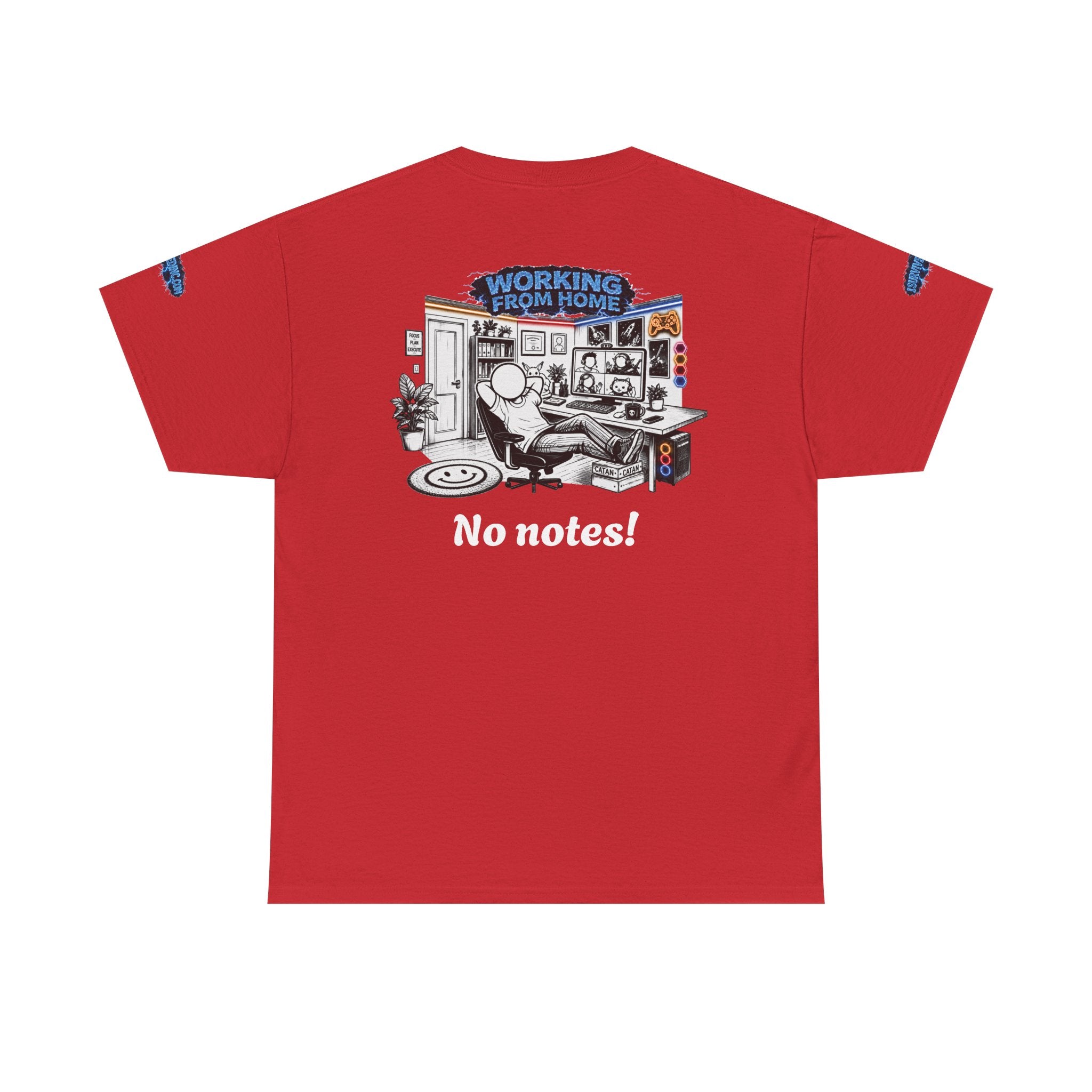 I Survived 2020 — LOCKDOWN S3:E4: Special Edition "Working From Home" Unisex Heavy Cotton Tee