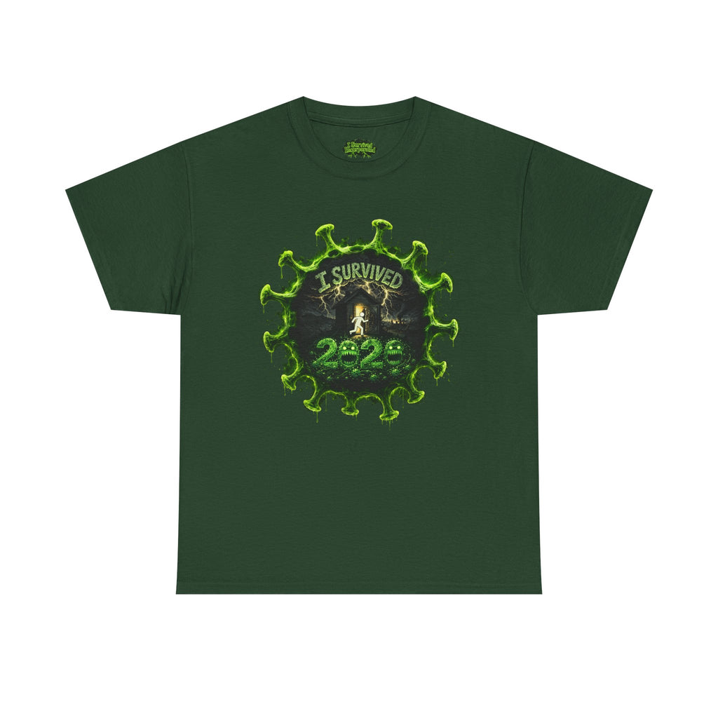 I Survived 2020 — Director's Cut S1:E4 "Mask Madness Mayhem Moment" | Pandemic Edition Unisex Heavy Cotton Tee