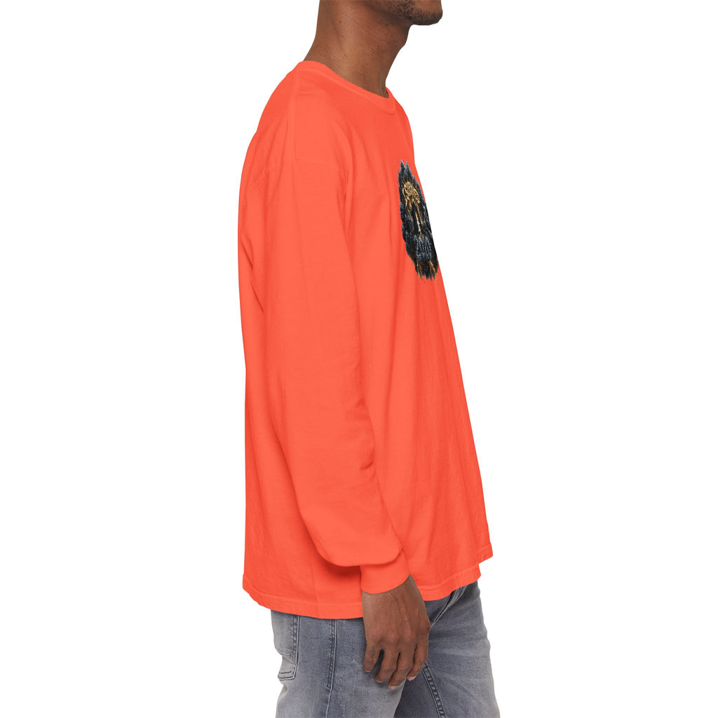 I Survived 2020 — Original PILOT Design: Director's Cut Unisex Garment-Dyed Long Sleeve T-Shirt
