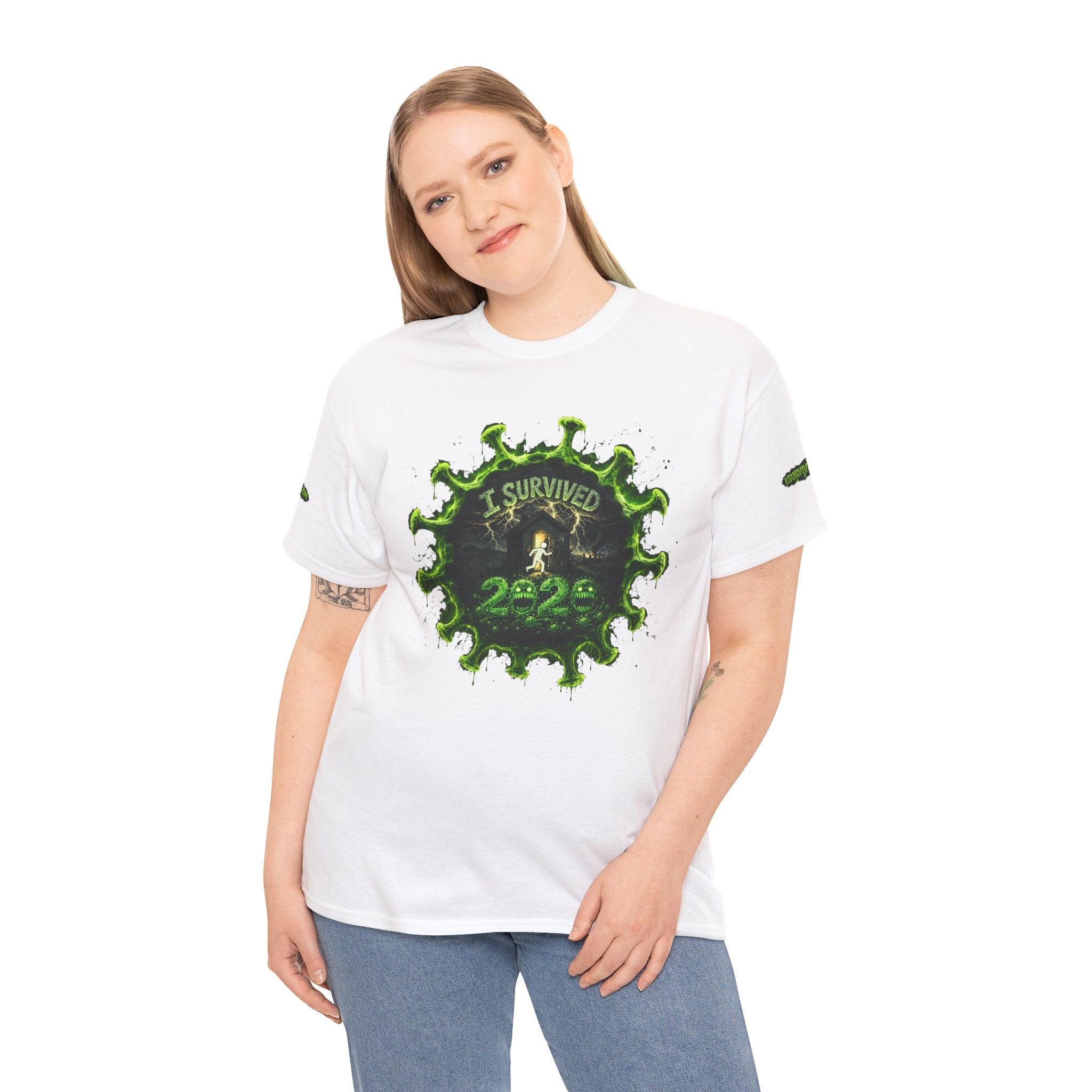 I Survived 2020 — Director's Cut S1:E3 "The Jab!" | Pandemic Edition Unisex Heavy Cotton Tee (Special Edition)
