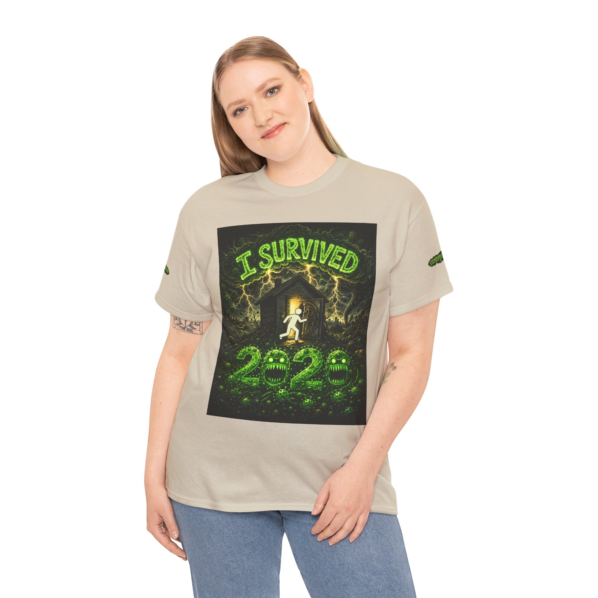 I Survived 2020 — S1:E4 "Mask Madness Mayhem Moment" | Pandemic Edition Unisex Heavy Cotton Tee (SPECIAL EDITION)