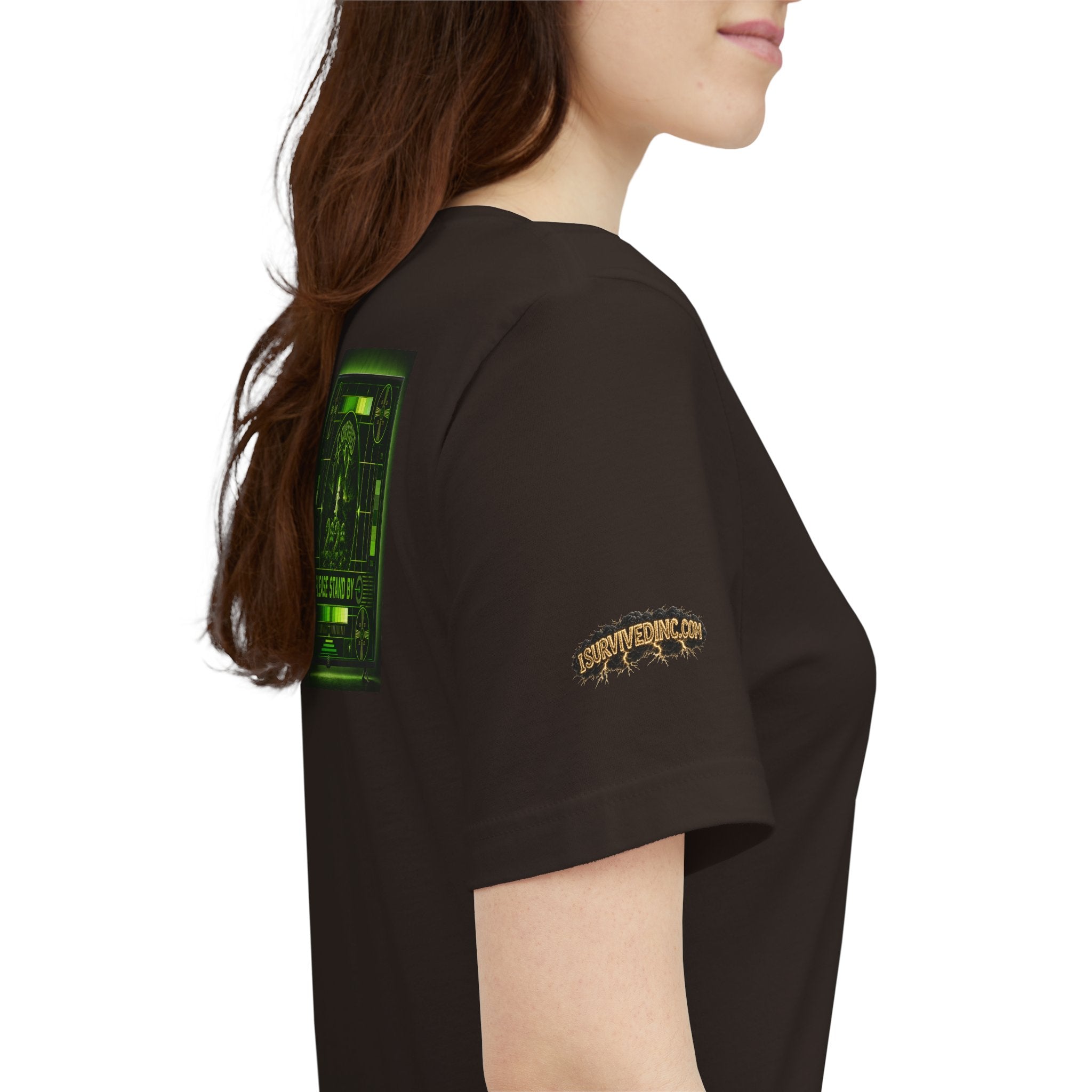 I Survived 2020 — "Please Stand By" Test Pattern Toxic Signal Tee Special Edition Summer Premiere Unisex Jersey Short Sleeve Tee