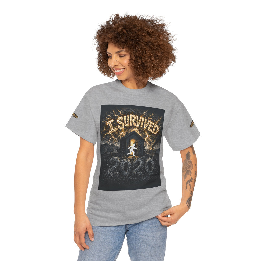 I Survived 2020 — Original Design Teaser Tee | Season 1 Premiere Drop Unisex Heavy Cotton Tee (SPECIAL EDITION)