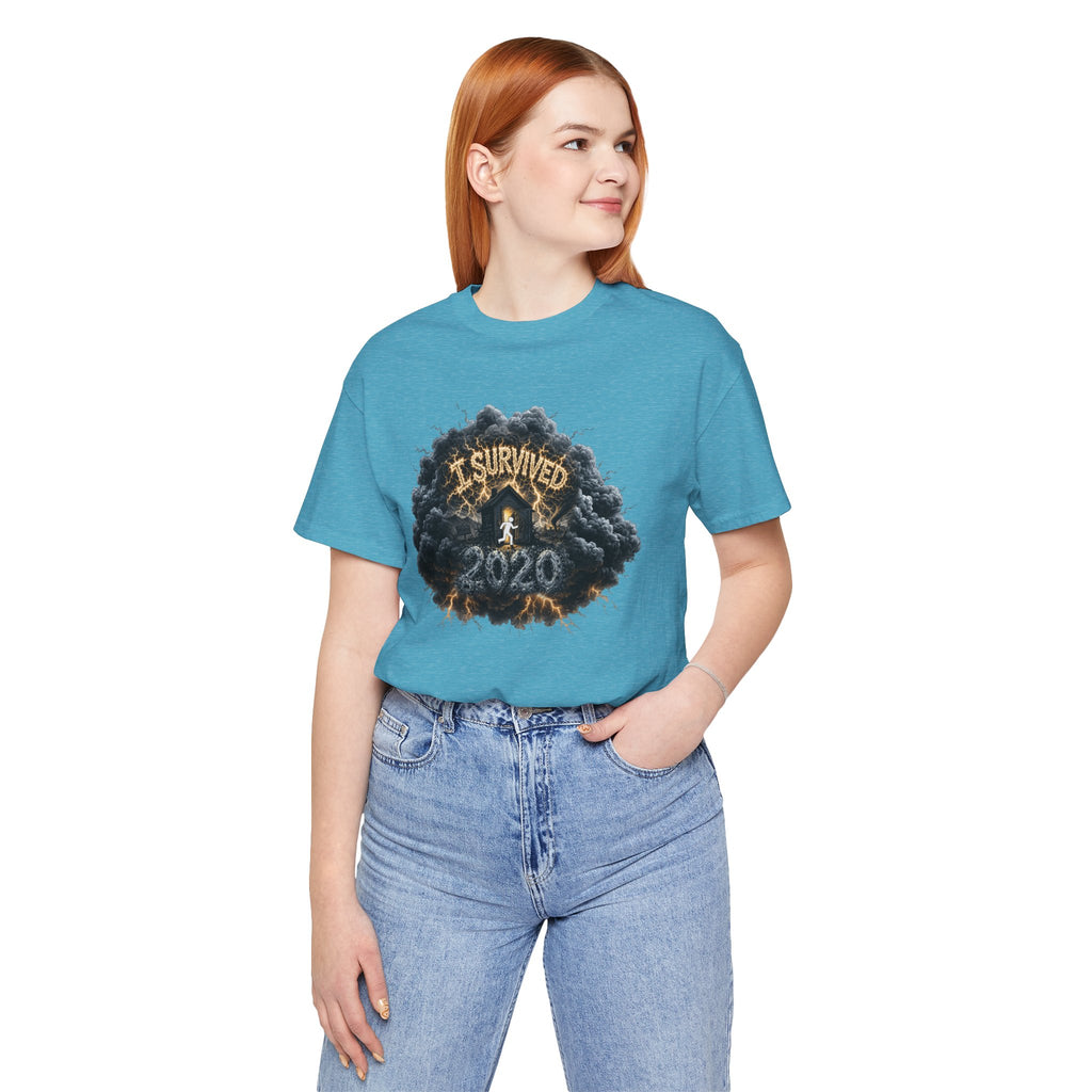 I Survived 2020 — Director's Cut Original Design Teaser Tee | Season 1 Premiere Drop Unisex Jersey Short Sleeve Tee