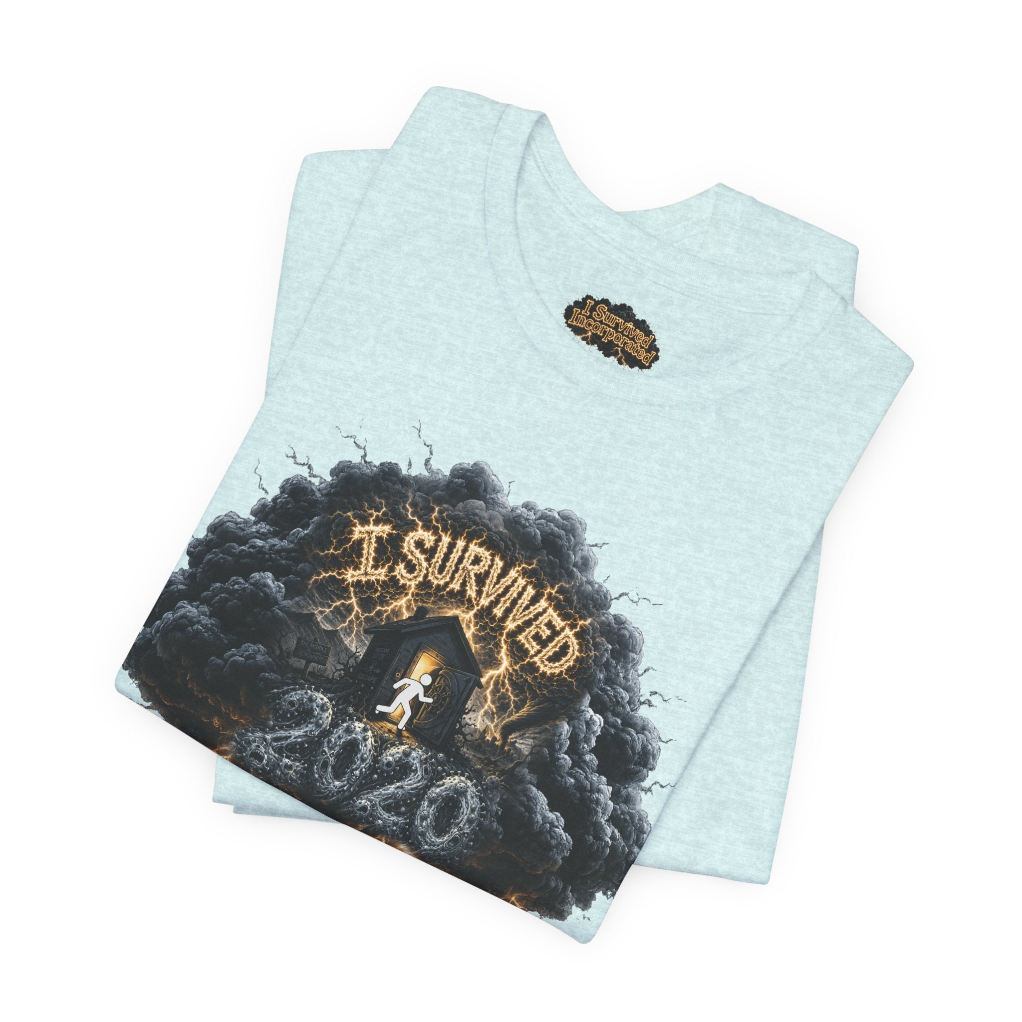 I Survived 2020 — Director's Cut Original Design Teaser Tee | Season 1 Premiere Drop Unisex Jersey Short Sleeve Tee
