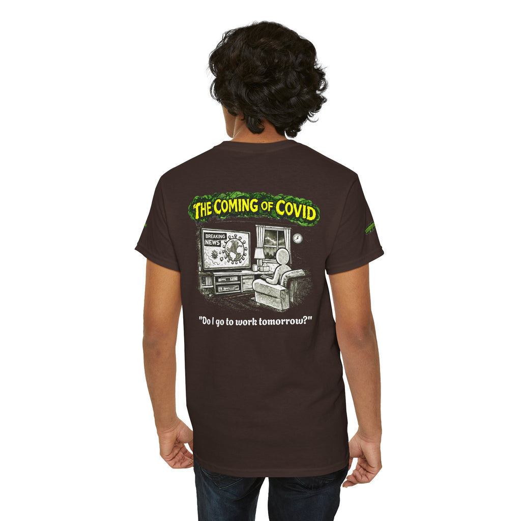 I Survived 2020 — PANDEMIC S1:E2: Director's Cut Special Edition "The Coming of COVID" Unisex Heavy Cotton Tee