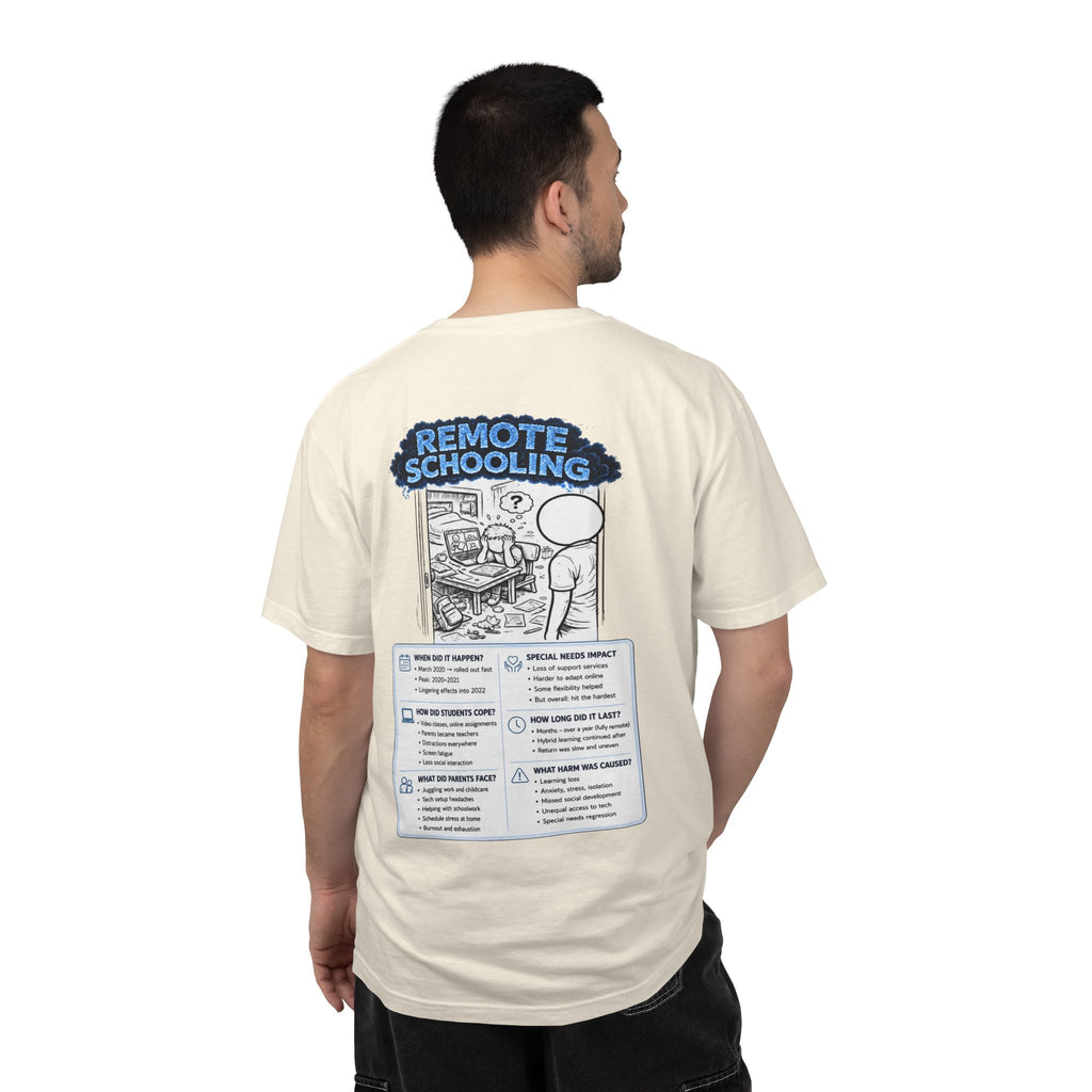 I Survived 2020 — Director's Cut S3:E3 "Remote Schooling" | Lockdown Edition Documentary Unisex Garment-Dyed T-shirt