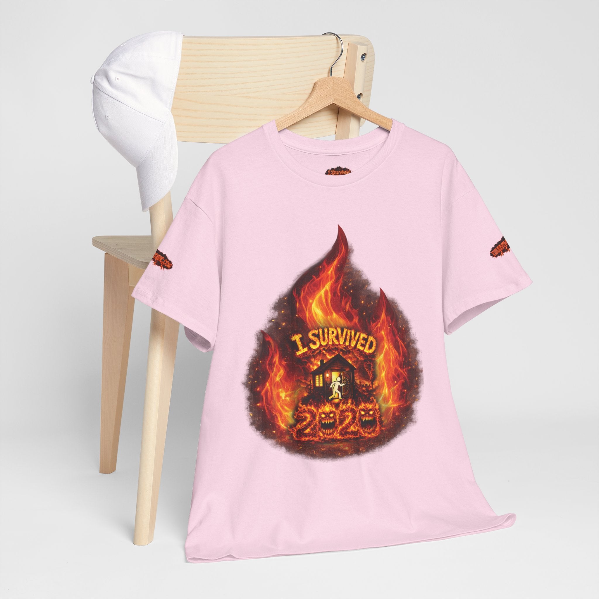 I Survived 2020 — Director's Cut S2:E4 "Western U.S. Wildfire Season" | Mid-Season Finale Pt. 1 | Wildfire Edition Memorial Unisex Heavy Cotton Tee (SPECIAL EDITION)