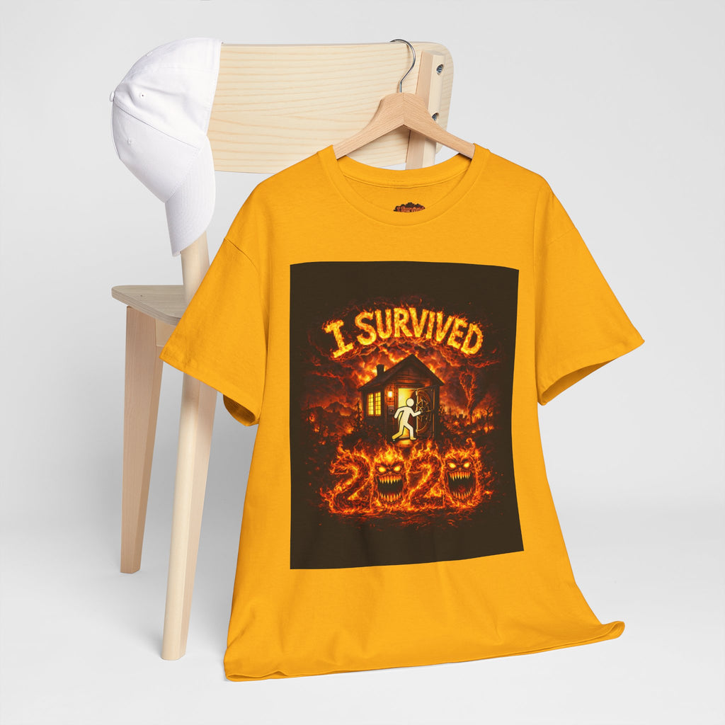 I Survived 2020 — S2:E3 "The California Wildfires" | Wildfire Edition Memorial Unisex Heavy Cotton Tee