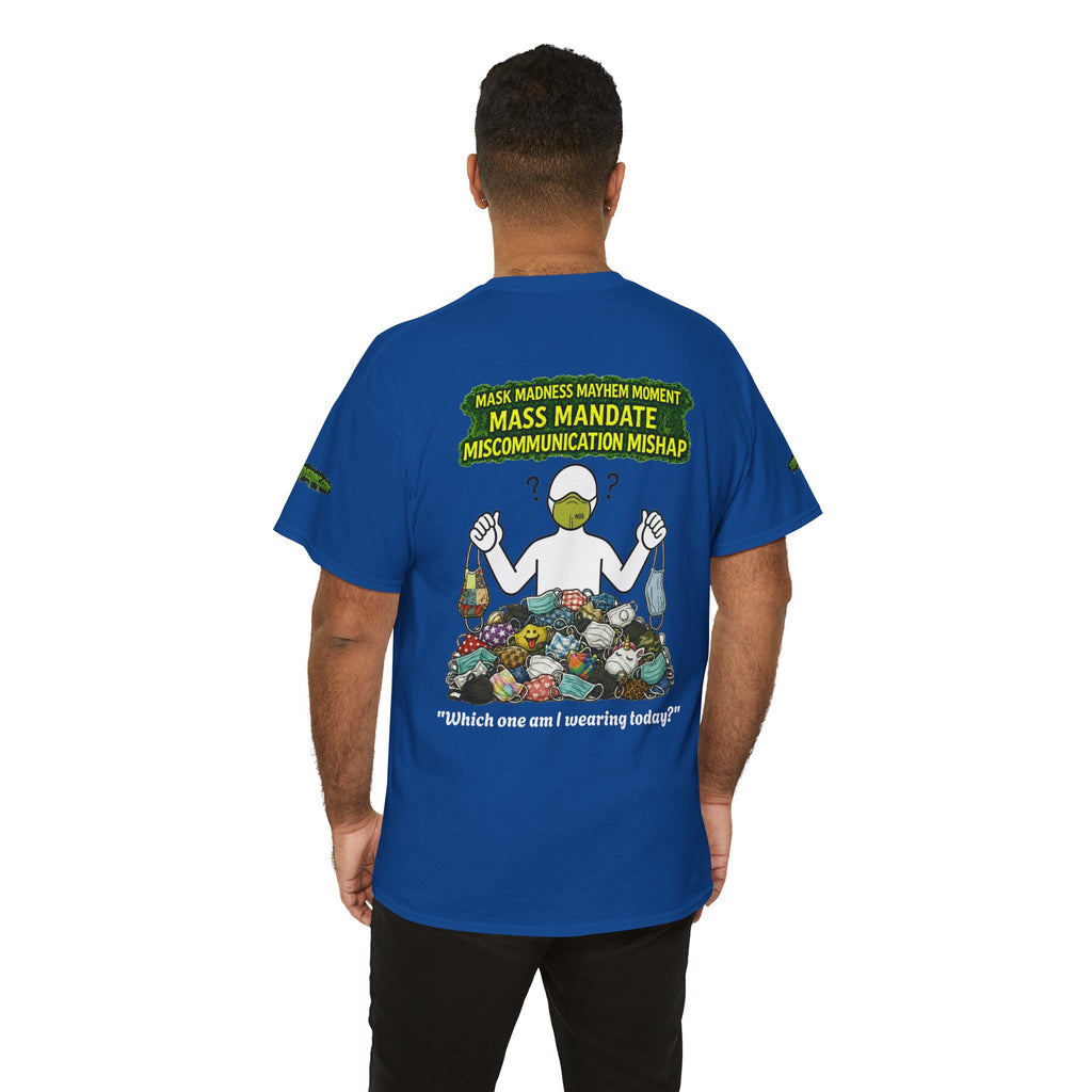 I Survived 2020 — PANDEMIC S1:E4: Director's Cut Special Edition "Mask Madness" Unisex Heavy Cotton Tee