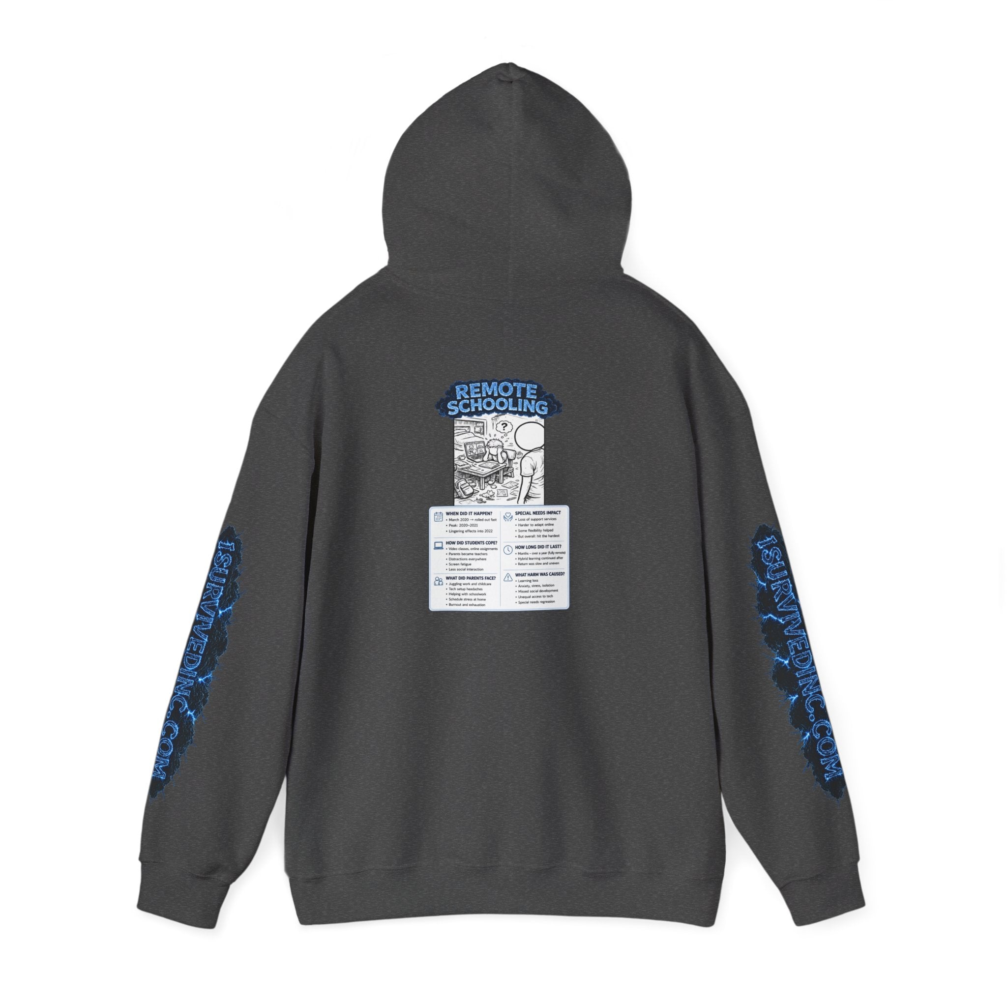 I Survived 2020 — LOCKDOWN S3:E3: "Remote Schooling" Hoodie