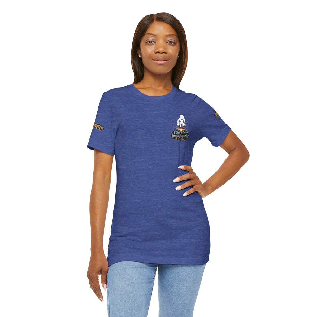 I Survived 2020 — "Please Stand By" Test Pattern Tee Special Edition Summer Premier Unisex Jersey Short Sleeve Tee