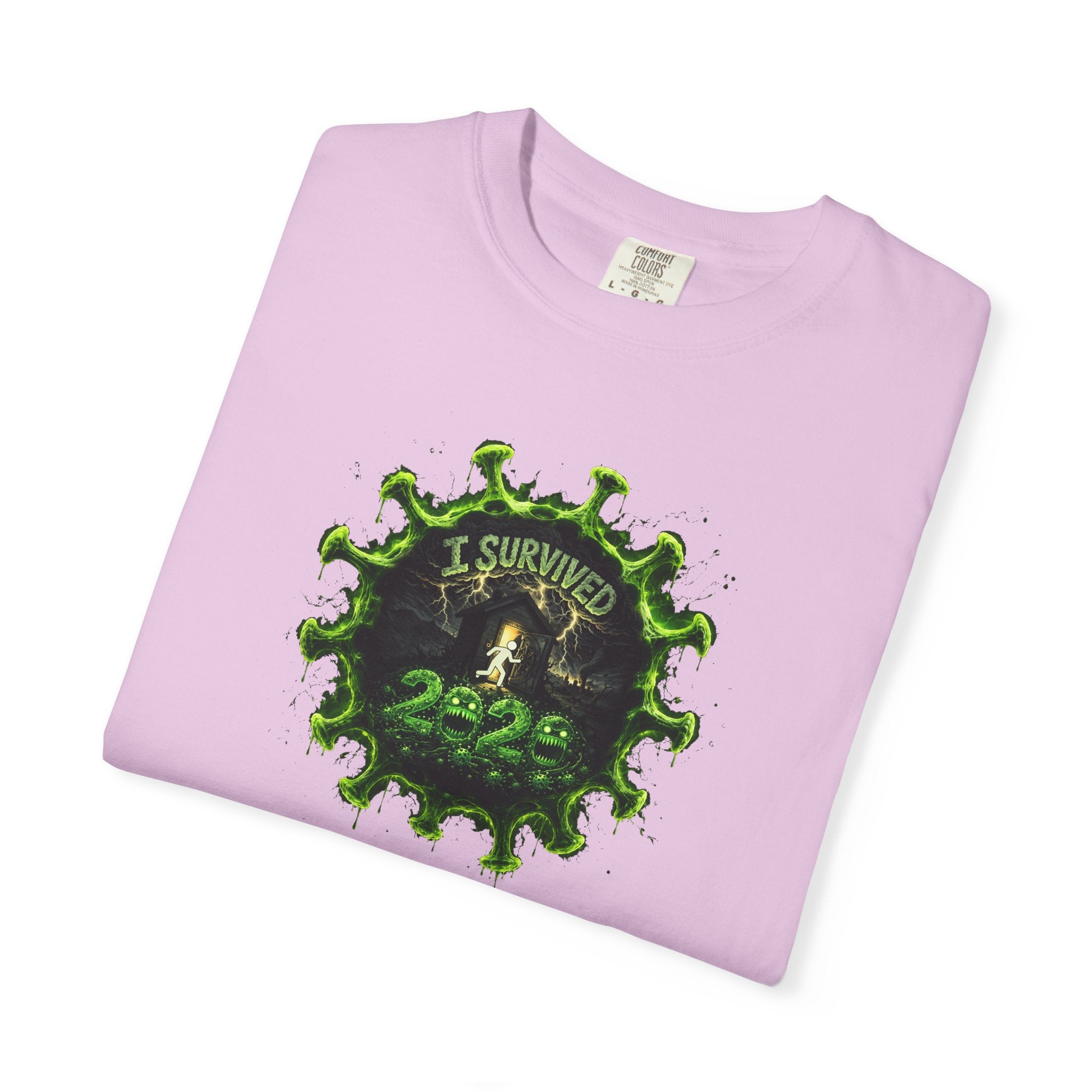 I Survived 2020 — PANDEMIC S1:E5: Director's Cut "Delivery Doomsday" Unisex Garment-Dyed T-shirt