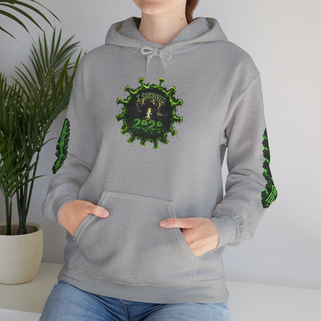 I Survived 2020 — Director's Cut S1:E2 "The Coming of COVID" | Pandemic Edition Hoodie Sweatshirt