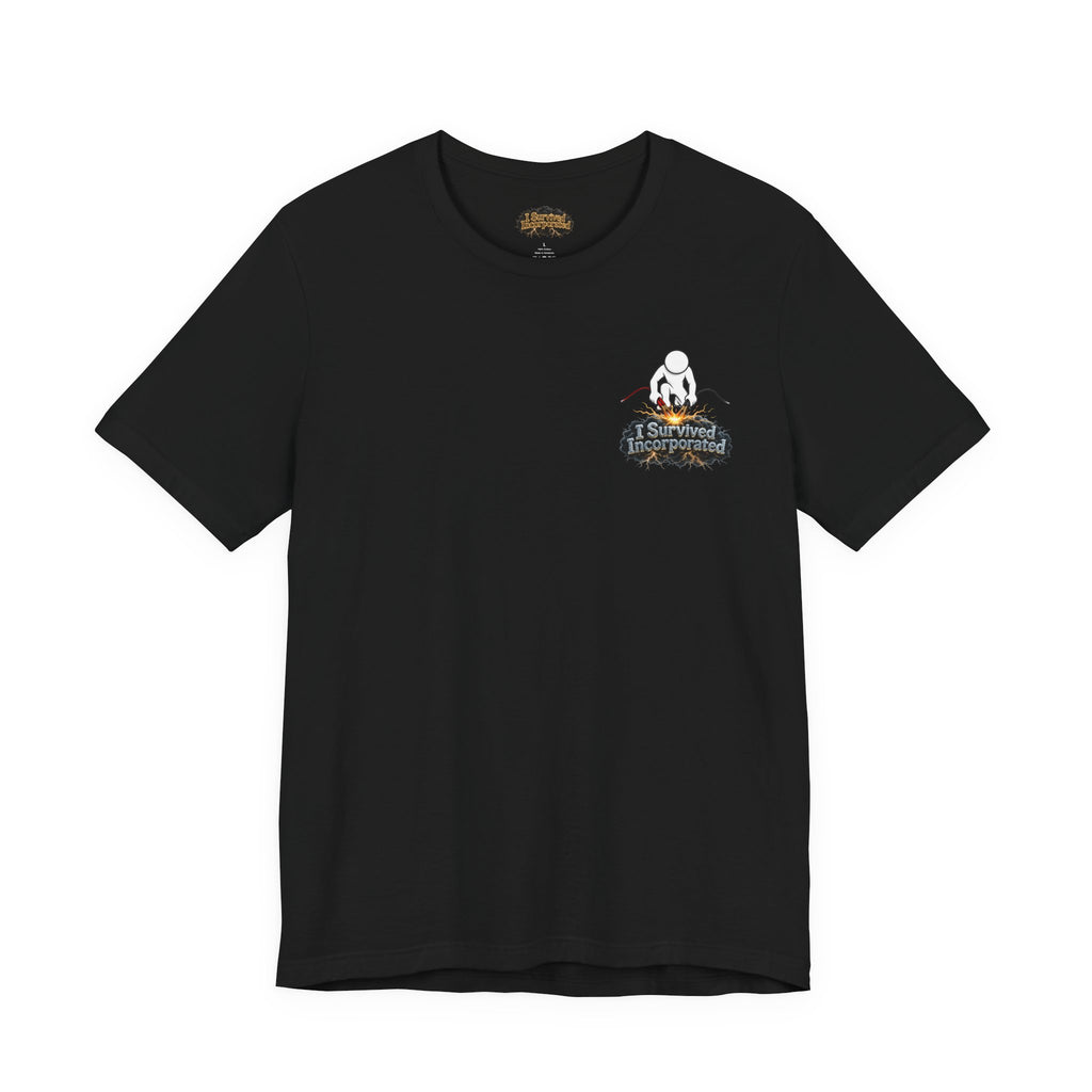 I Survived 2020 — "Please Stand By" Test Pattern Tee Summer Premier Unisex Jersey Short Sleeve Tee