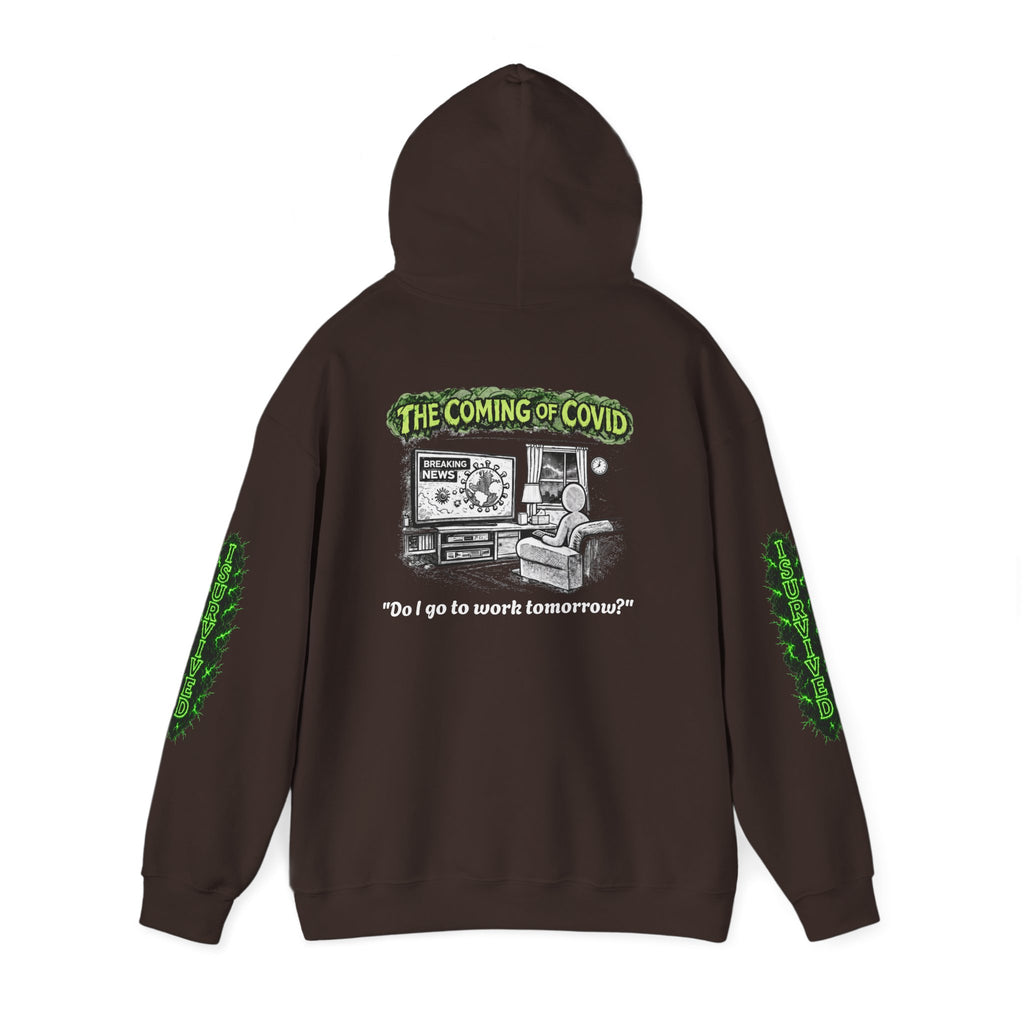 I Survived 2020 — Director's Cut S1:E2 "The Coming of COVID" | Pandemic Edition Hoodie Sweatshirt