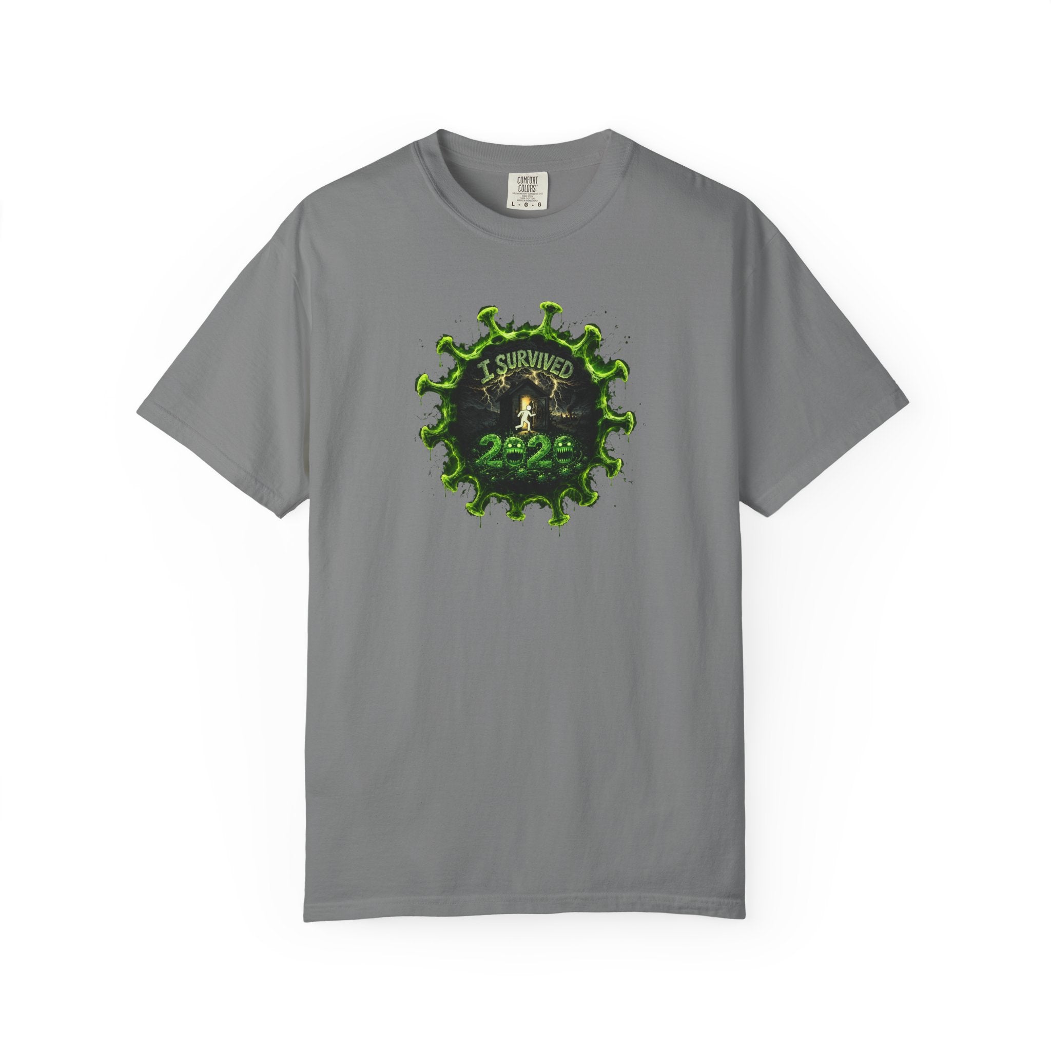 I Survived 2020 — PANDEMIC S1:E5: Director's Cut "Delivery Doomsday" Unisex Garment-Dyed T-shirt