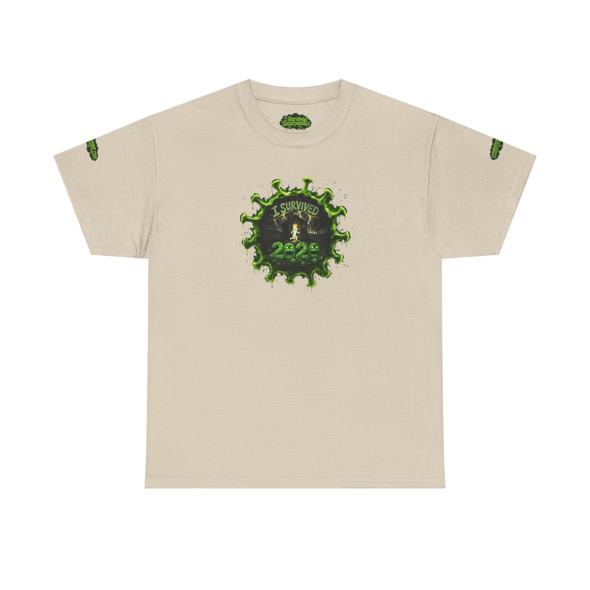 I Survived 2020 — PANDEMIC S1:E2: Director's Cut Special Edition "The Coming of COVID" Unisex Heavy Cotton Tee