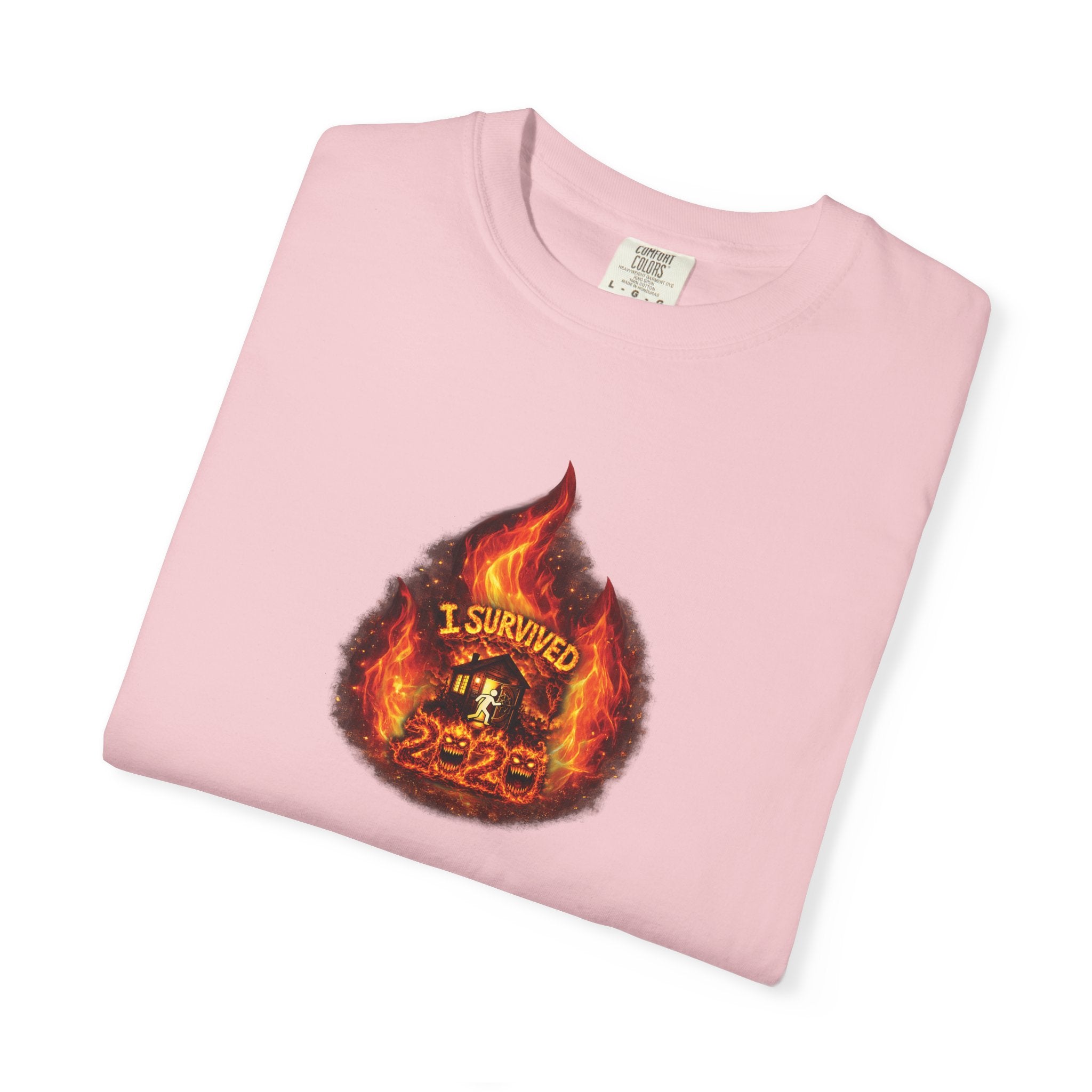 I Survived 2020 — WILDFIRES S2:E4: Director's Cut "Western U.S. Wildfire Season" Memorial Unisex Garment-Dyed T-shirt