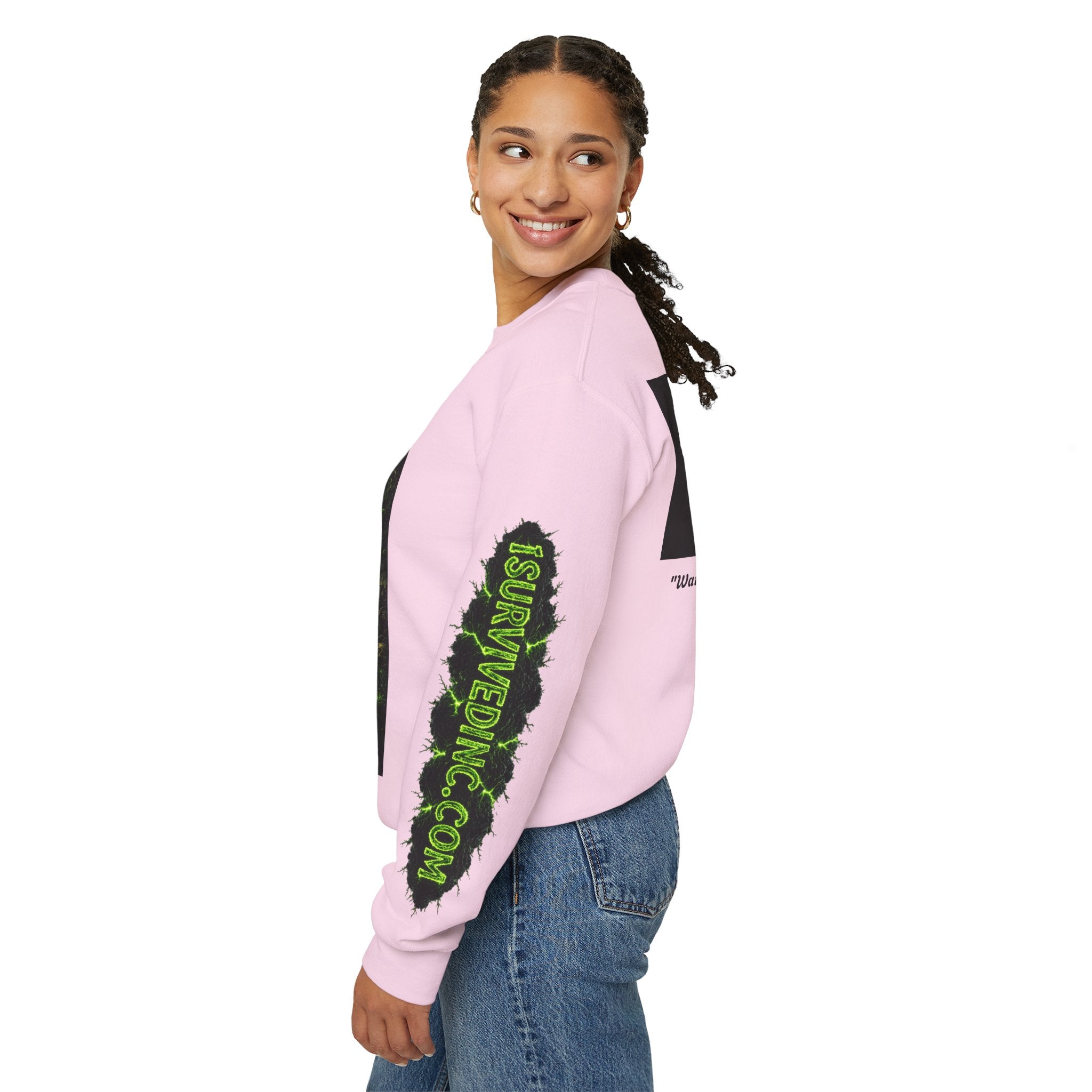 I Survived 2020 — S1:E3 "The Jab!" | Pandemic Edition Unisex Heavy Blend™ Crewneck Sweatshirt