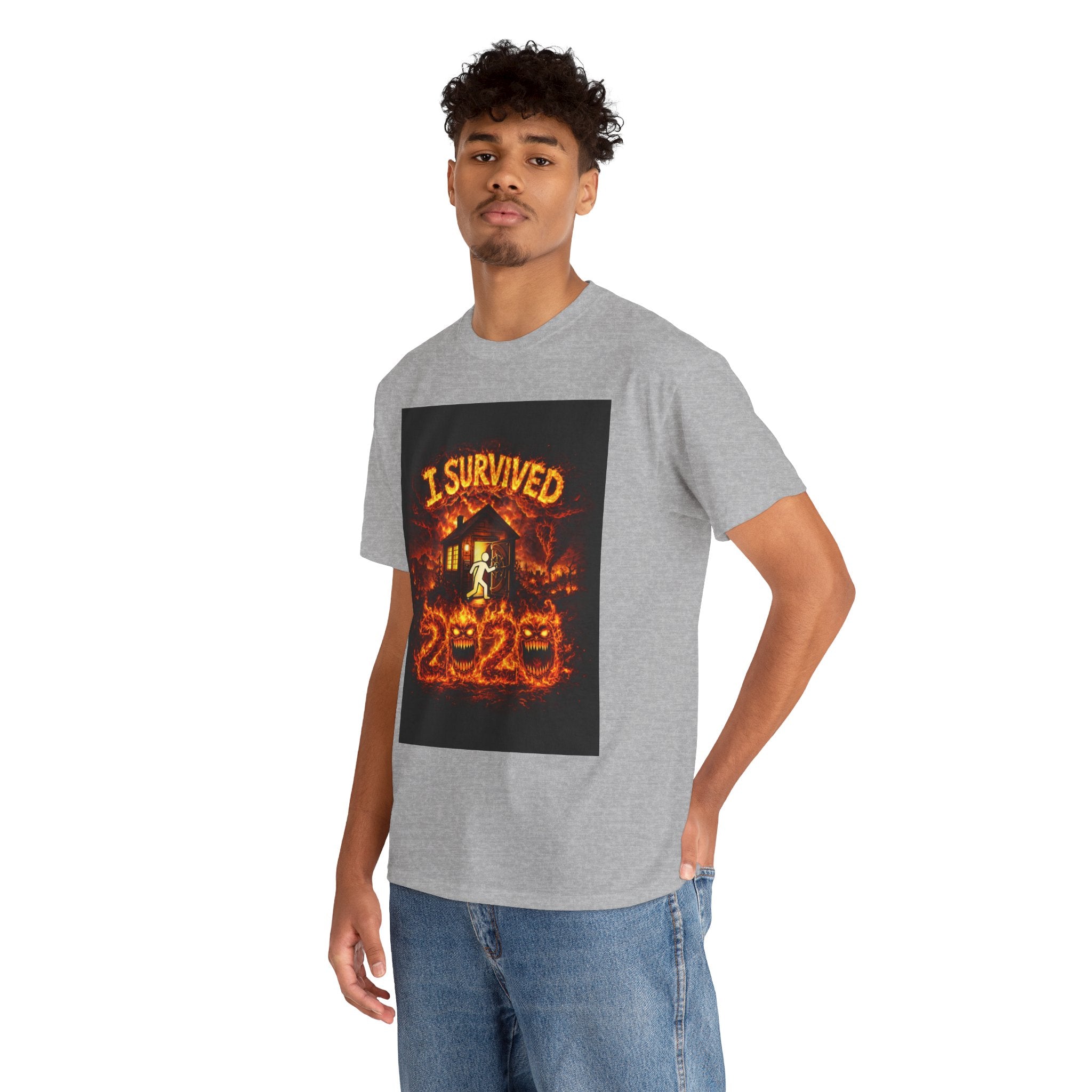 I Survived 2020 — S2:E1 "Berry Creek" | Wildfire Edition Memorial Unisex Heavy Cotton Tee