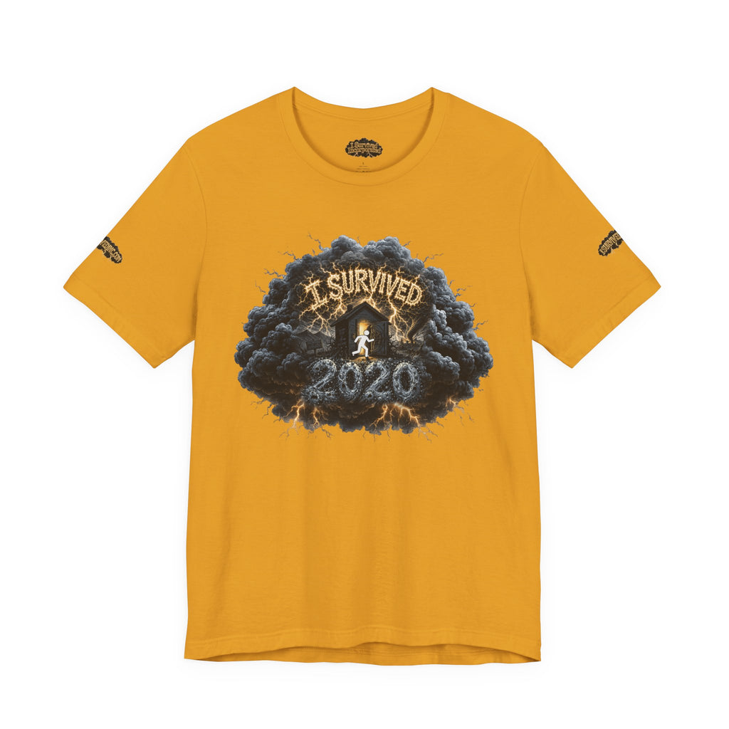 I Survived 2020 — Director's Cut Original Design Teaser Tee | Season 1 Premiere Drop Unisex Jersey Short Sleeve Tee