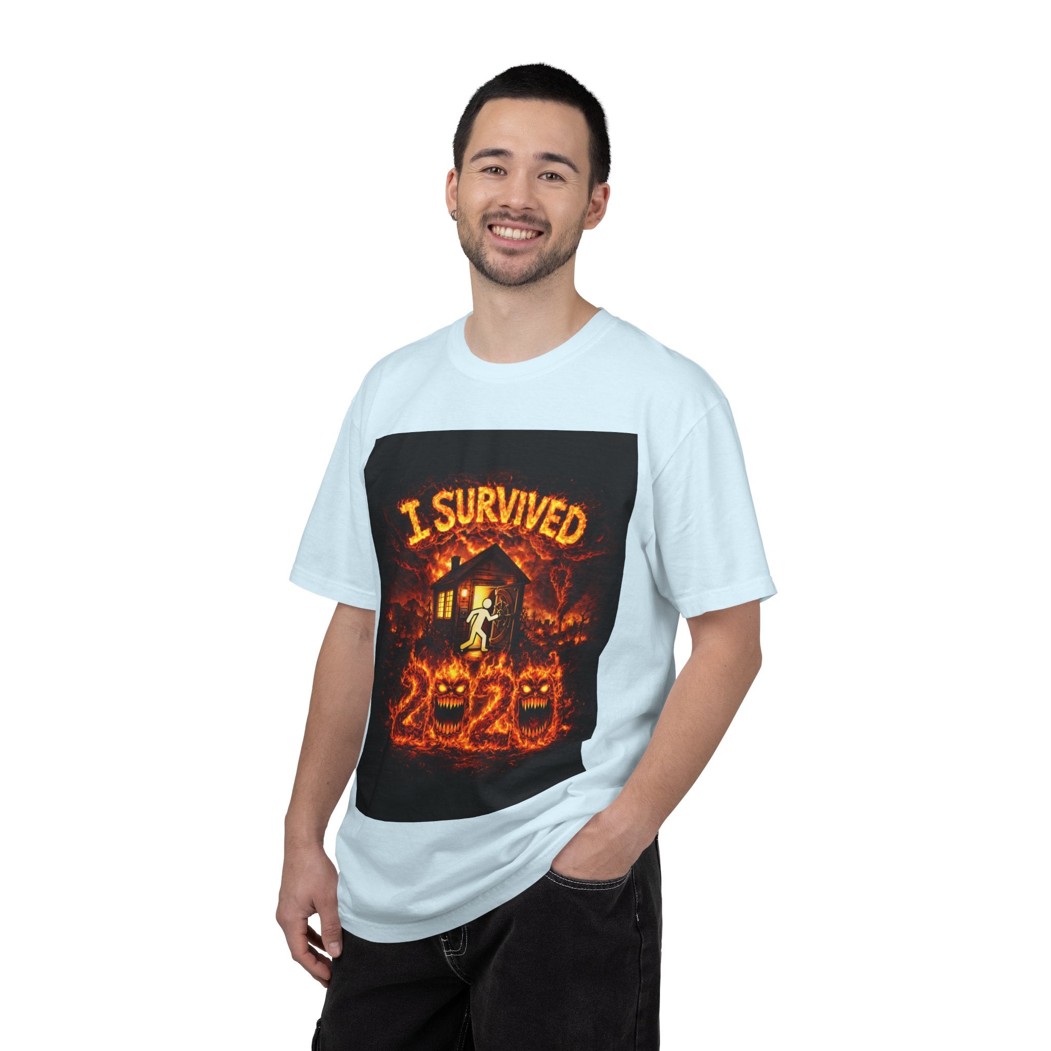 I Survived 2020 — S2:E2 "The Bobcat Fire" | Wildfire Edition Memorial Unisex Garment-Dyed T-shirt