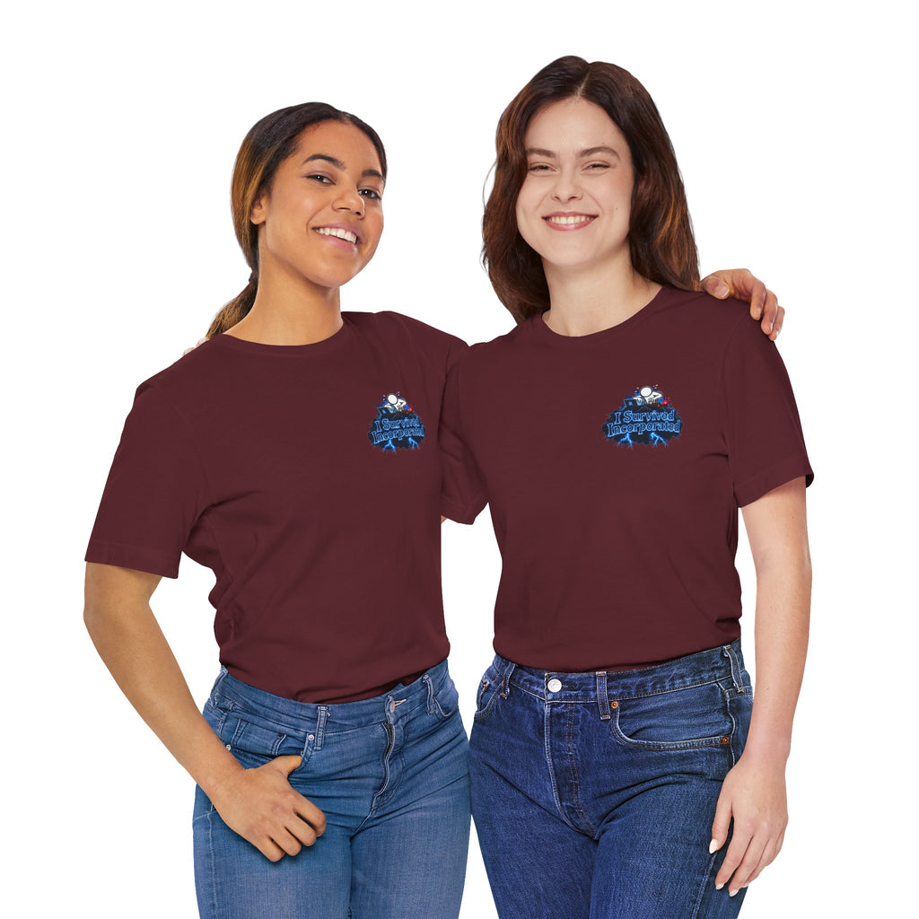 I Survived 2020 — "Please Stand By" Test Pattern Tee Lockdown Summer Exclusive Unisex Jersey Short Sleeve Tee
