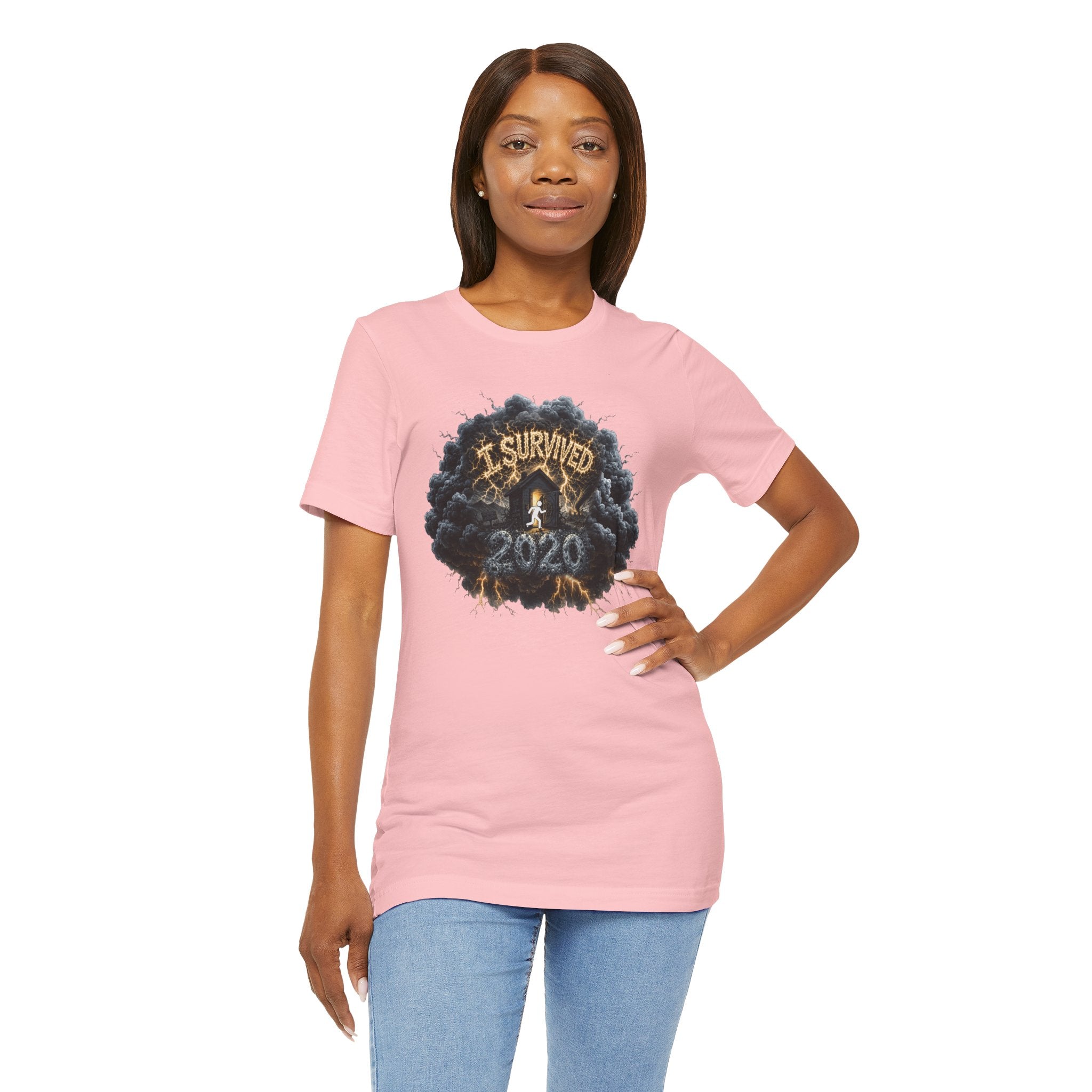 I Survived 2020 — Director's Cut Original Design Teaser Tee | Season 1 Premiere Drop Unisex Jersey Short Sleeve Tee