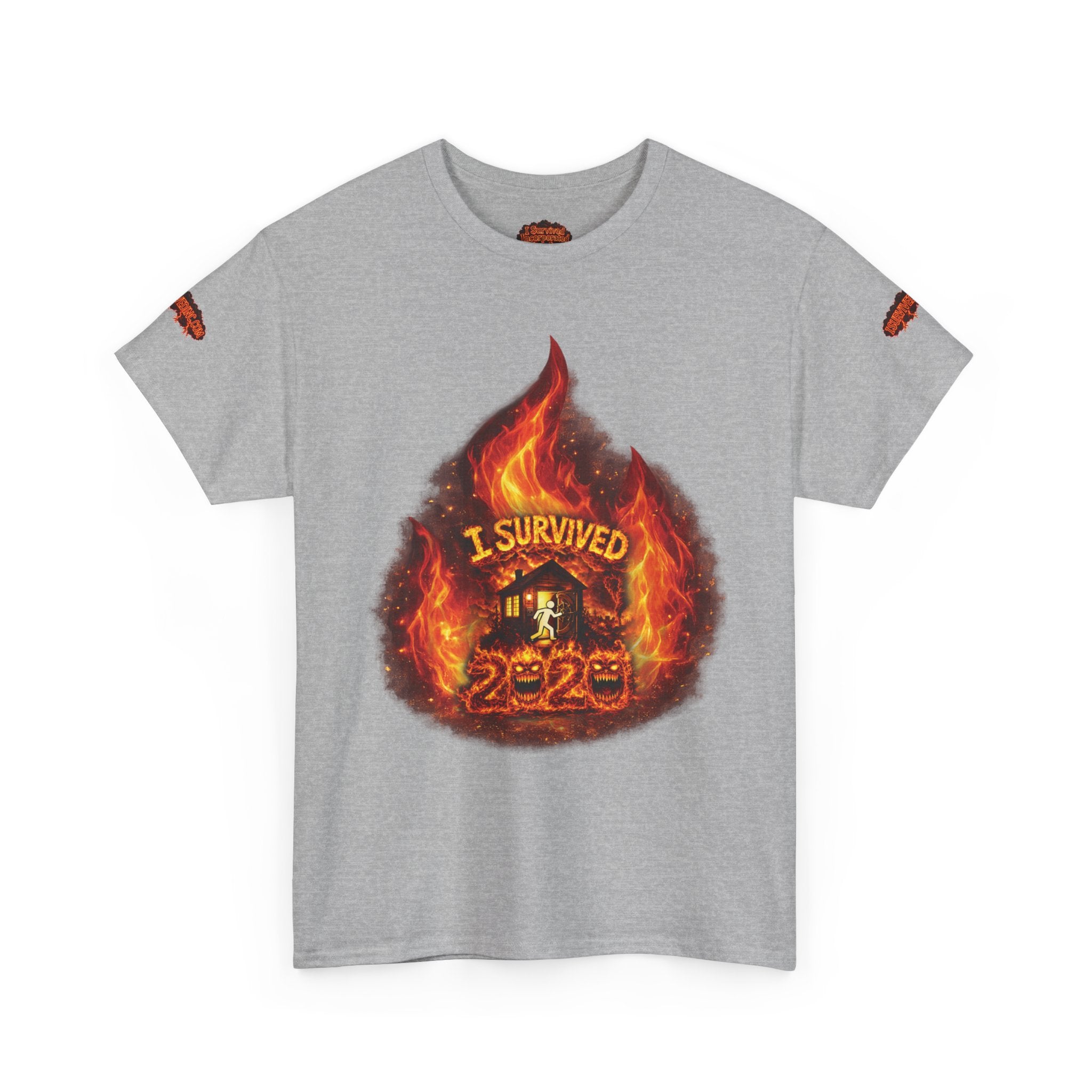 I Survived 2020 — Director's Cut S2:E2 "The Bobcat Fire" | Wildfire Edition Memorial Unisex Heavy Cotton Tee (SPECIAL EDITION)